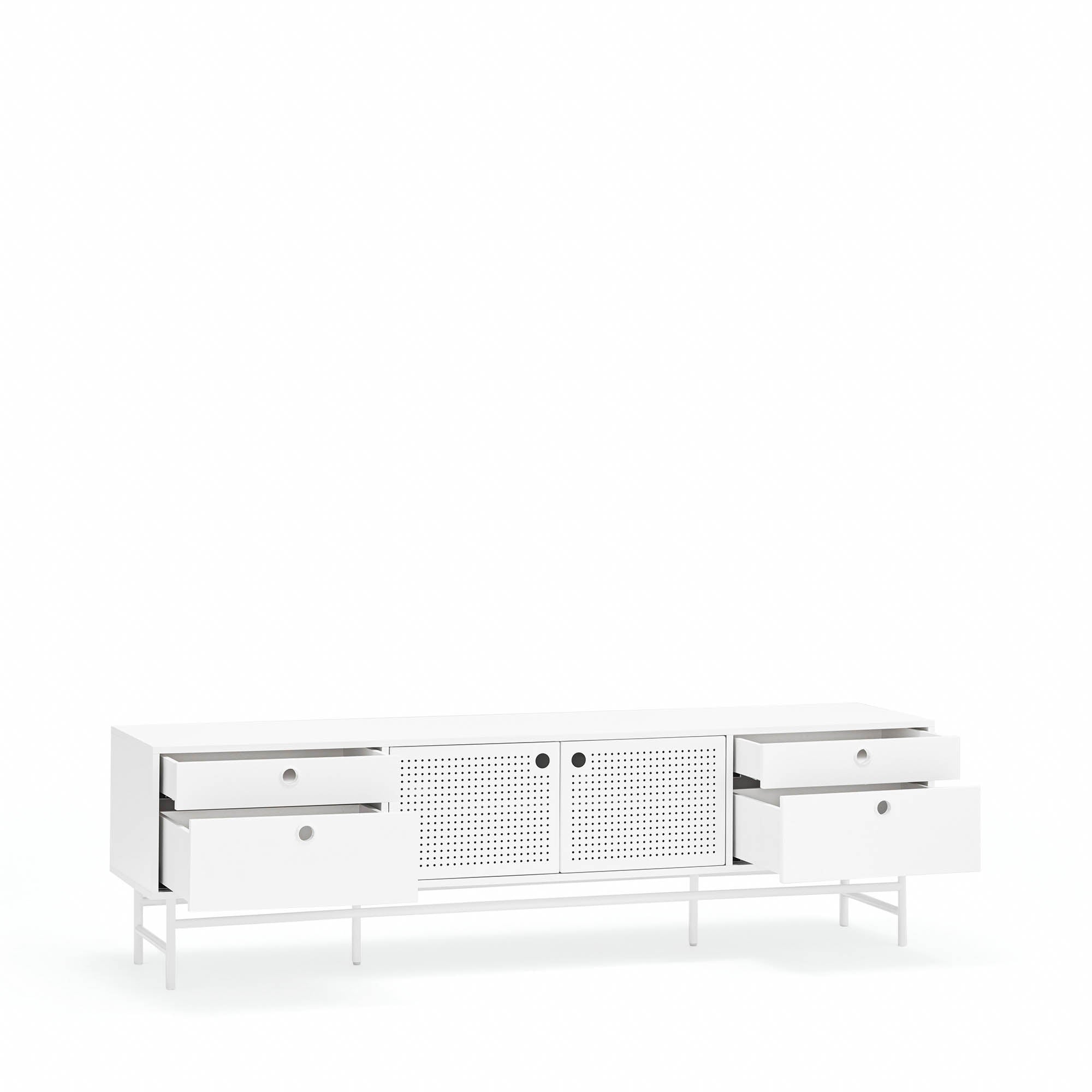 TV-taso Punto 2D4Dr Valkoinen