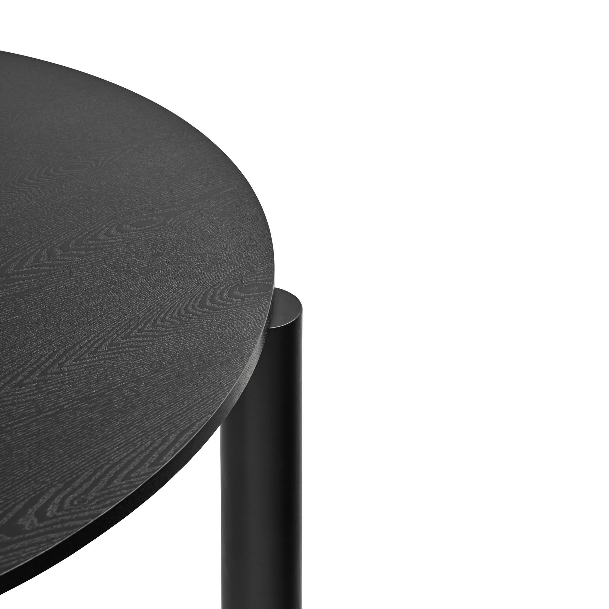 Pyöreä pöytä. Atlas 120cm Musta