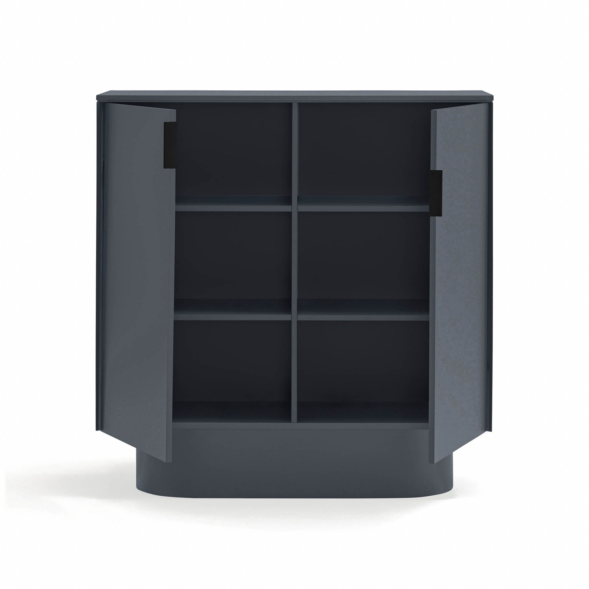 Occasional Cabinet Totem 2D Anthracite Gray