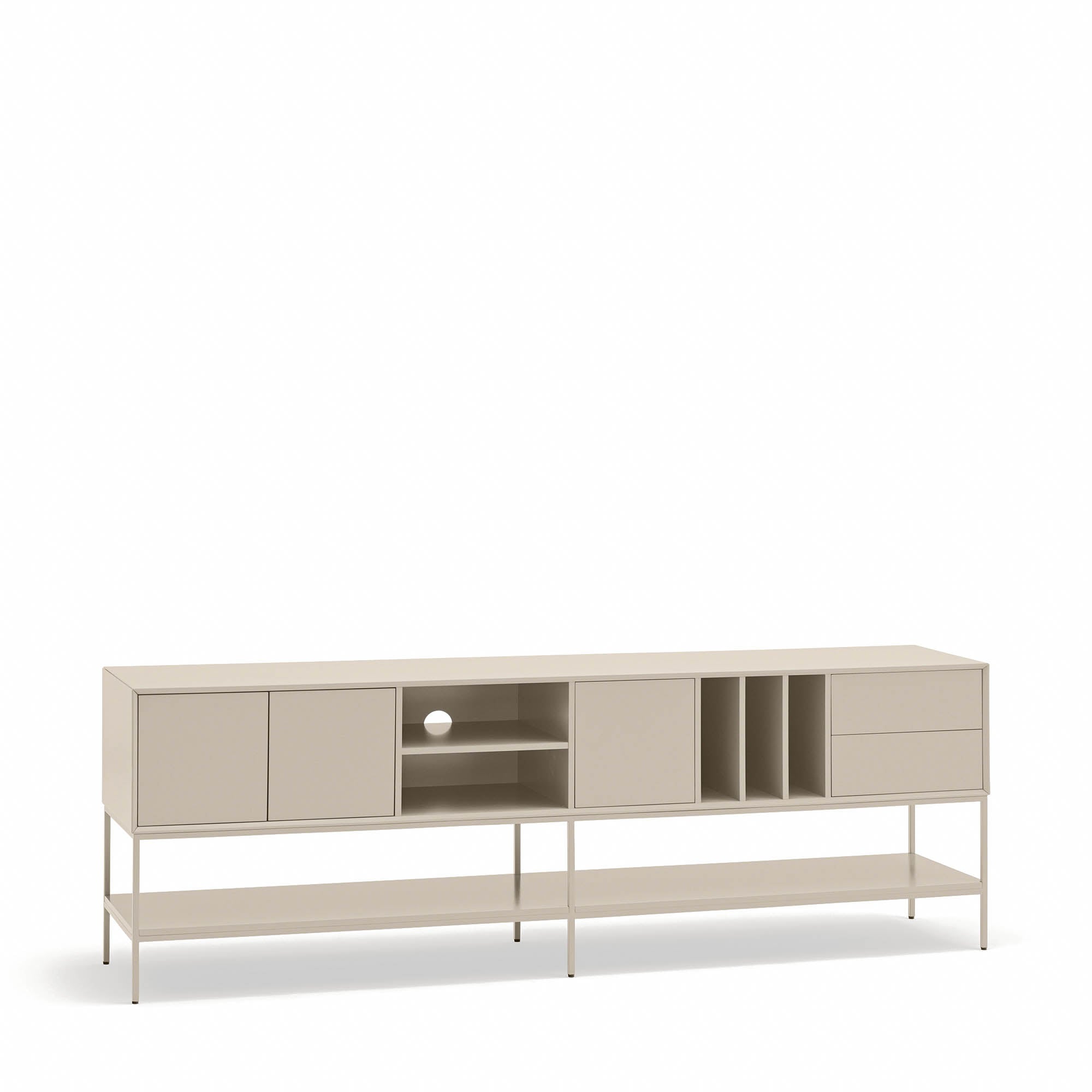Tv Cabinet Platt 3D2Dr5H 220Cm Sand