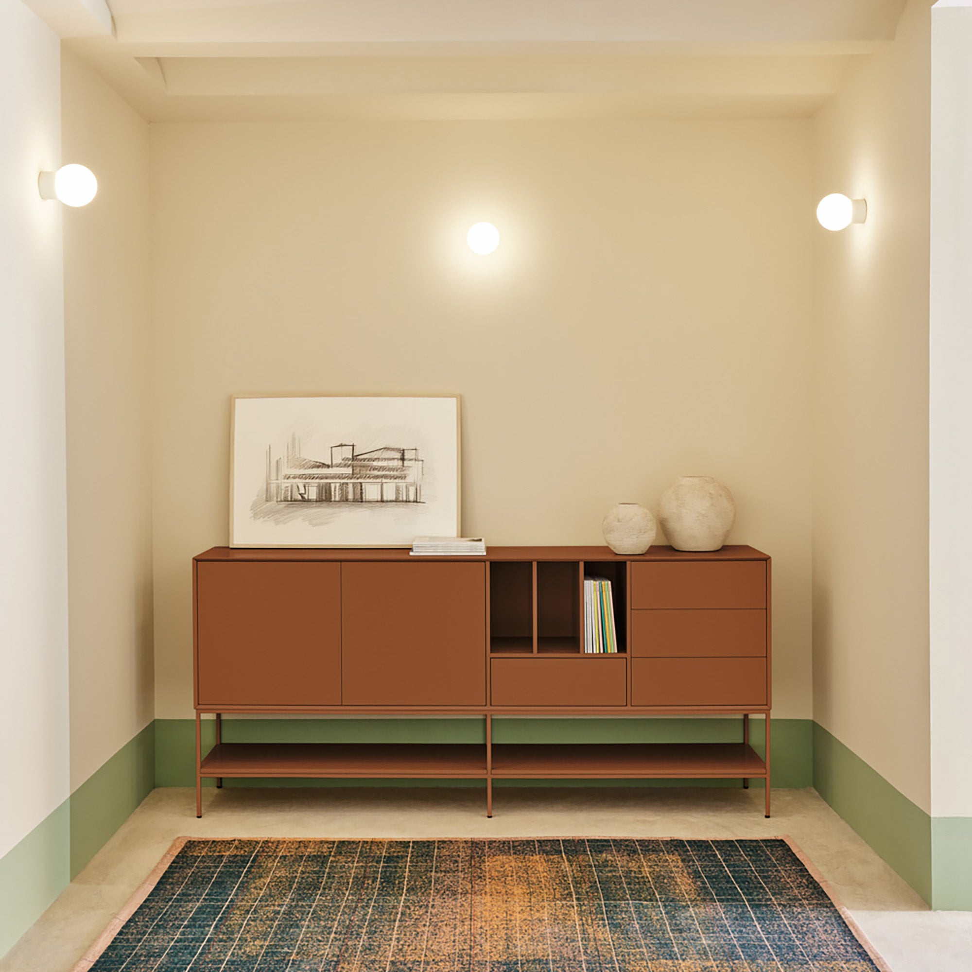 Senkki Platt 2D4Dr3H 220cm Clay