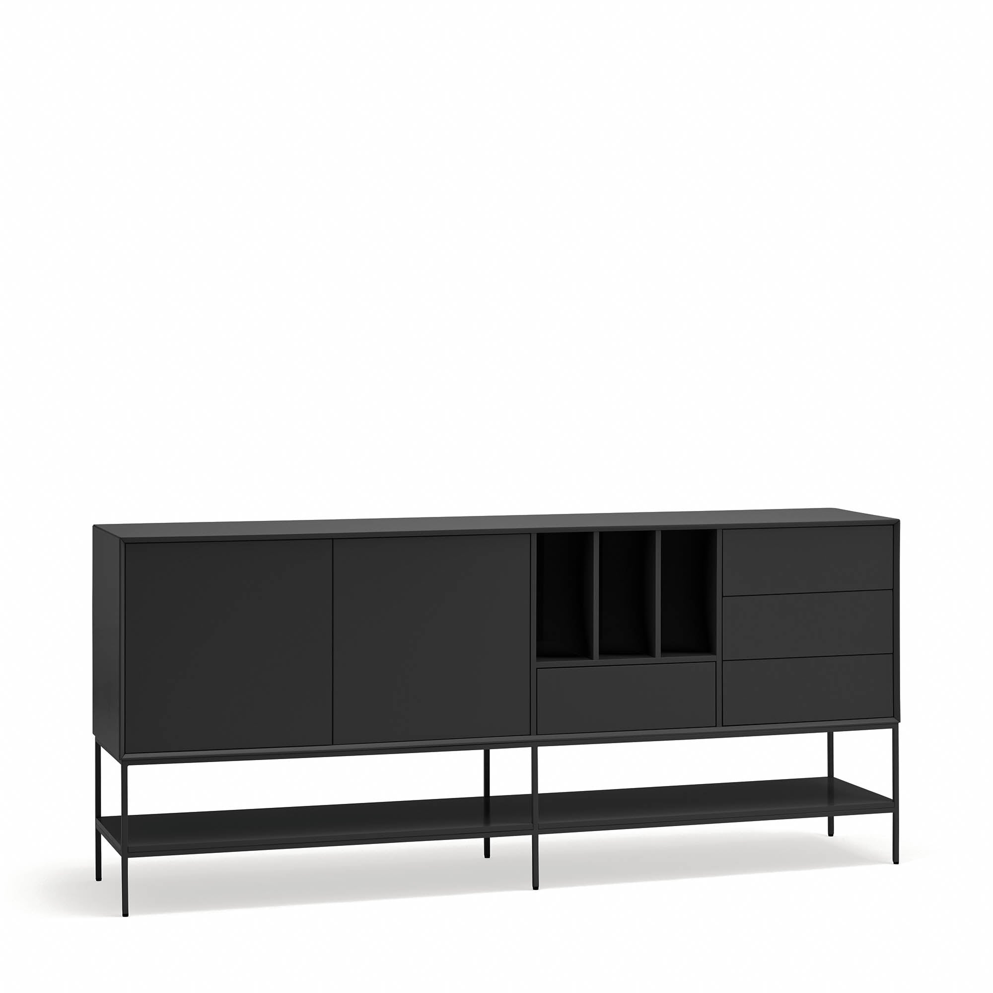 Senkki Platt 2D4Dr3H 220cm Musta