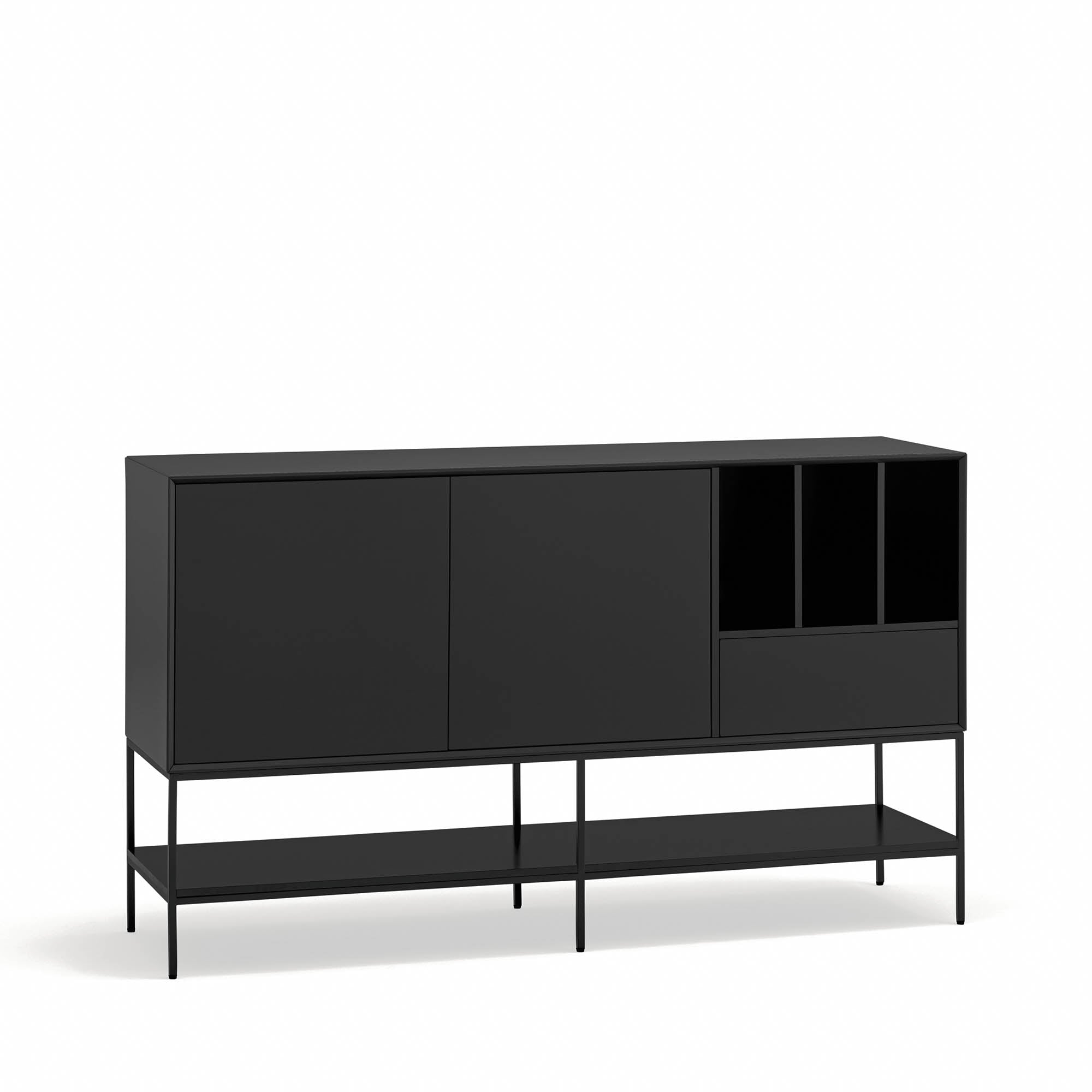Senkki Platt 2D1La3V 166cm Musta