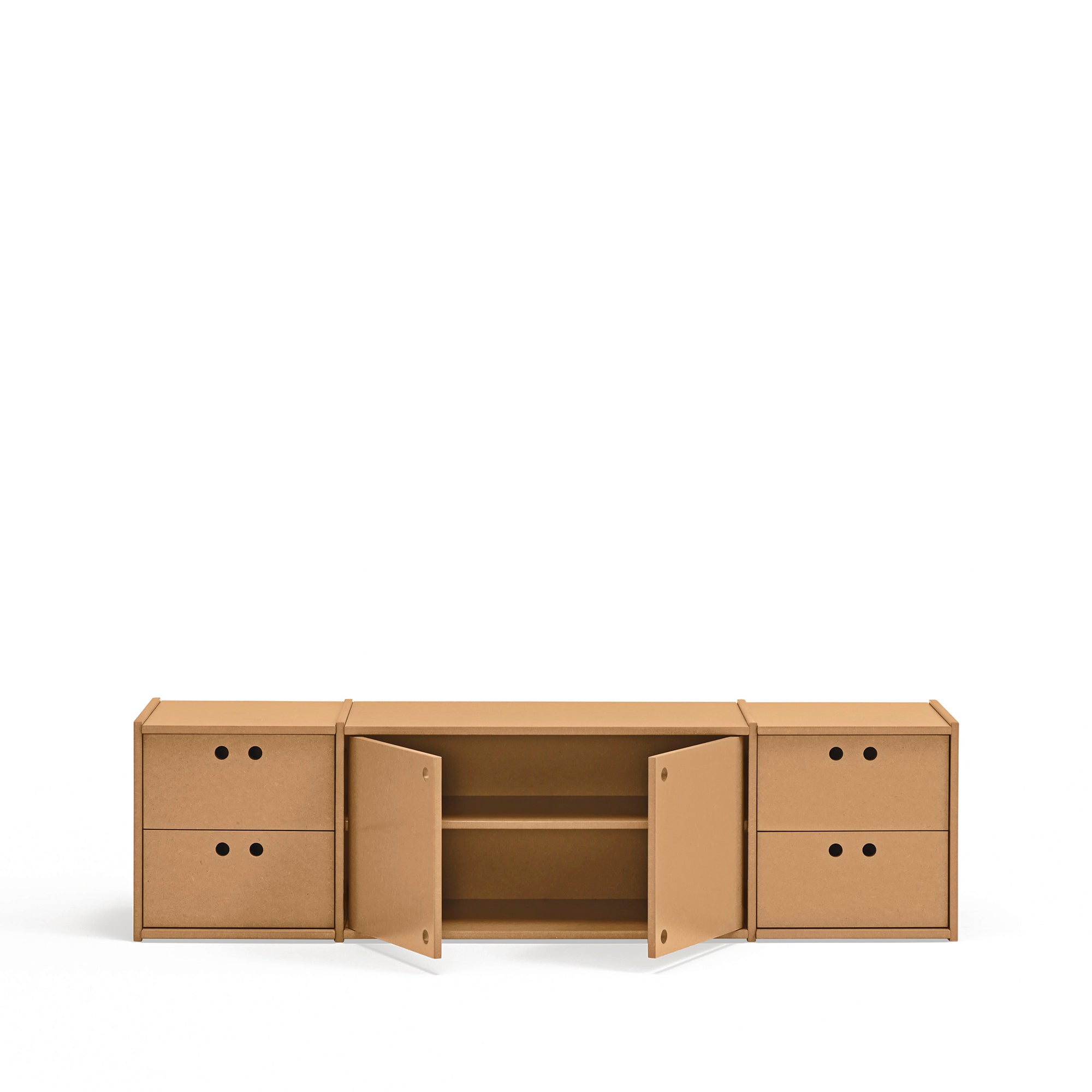 TV-taso Wally, luonnollinen MDF