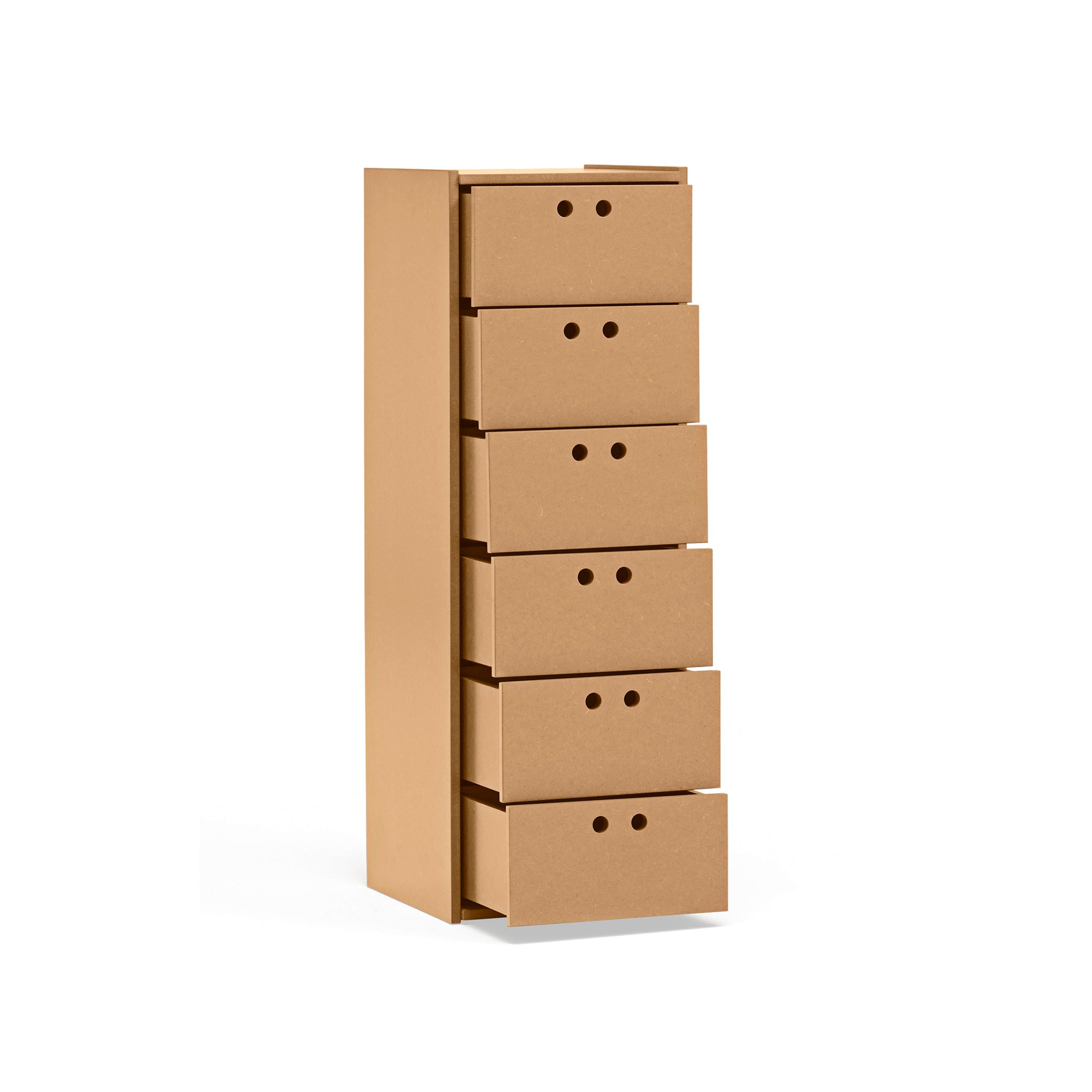 Tall Chest Wally Natural Mdf