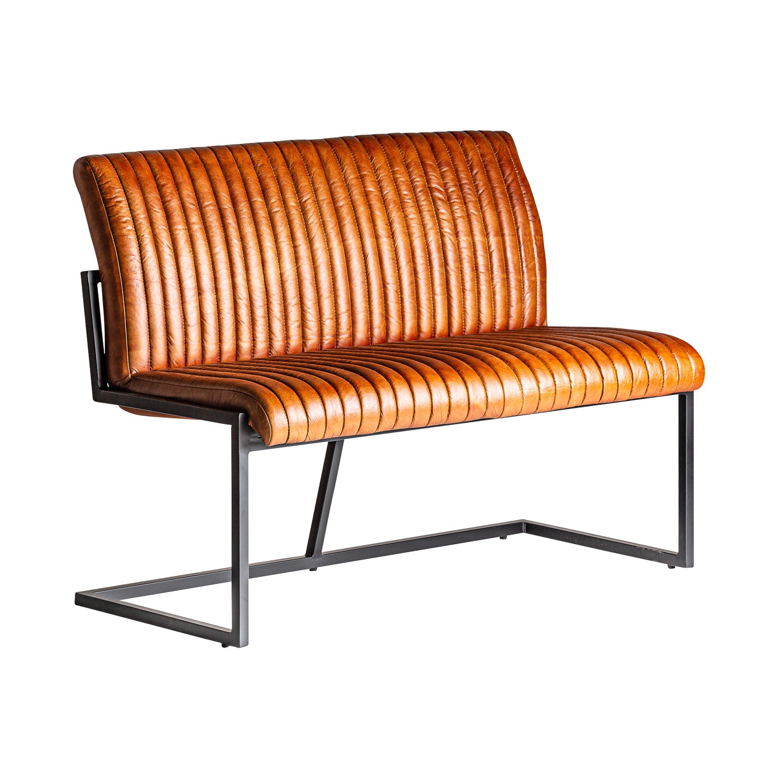 Bar Chadron Vintage Buffalo -nahkasohva - Ruskea