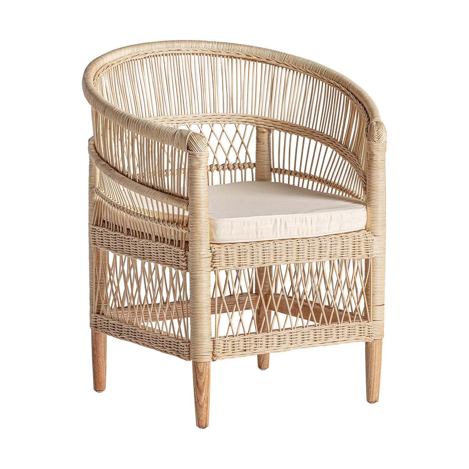 Elna Rattan Armchair