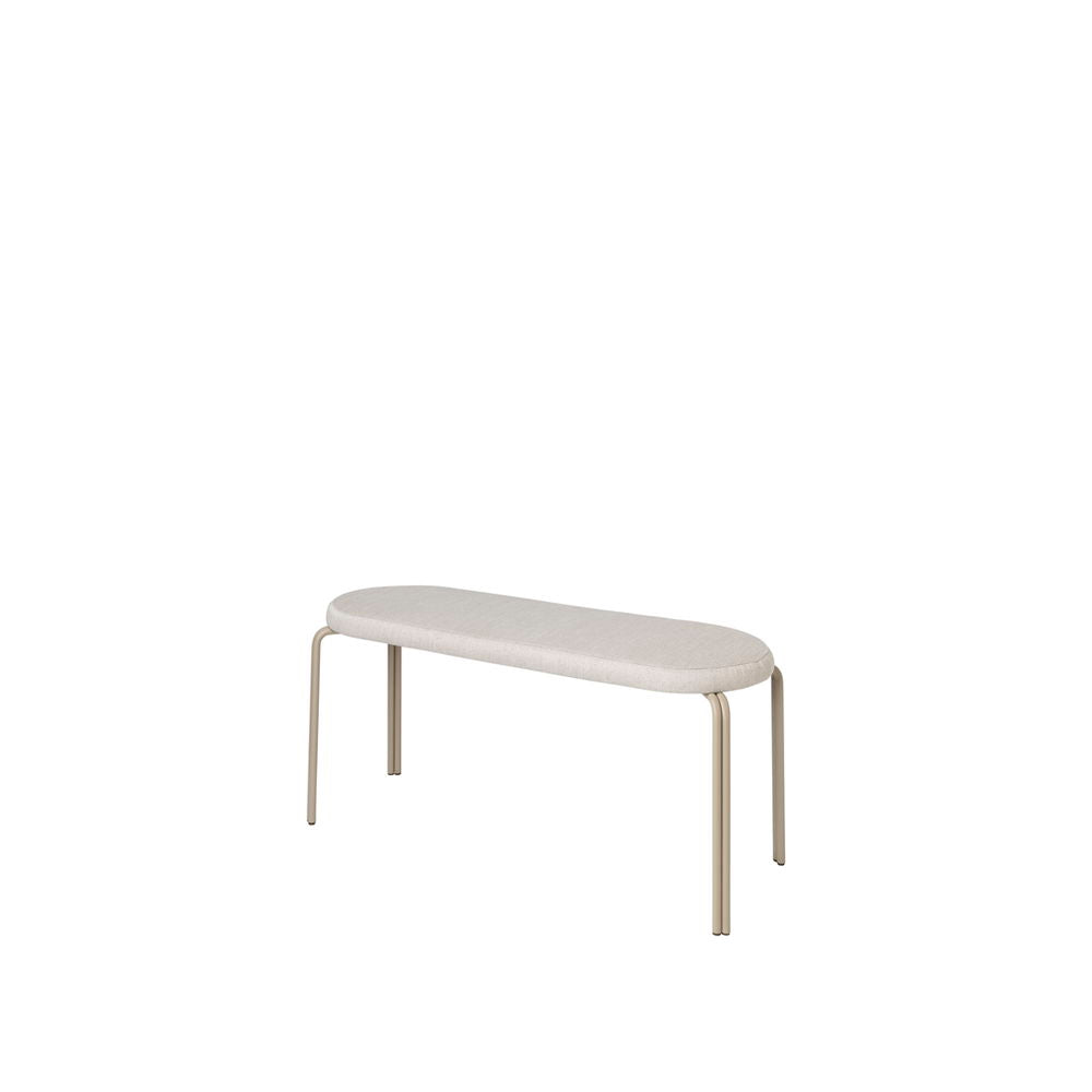 Oda Bench in White by Broste Copenhagen - Clean Scandinavian Minimalism