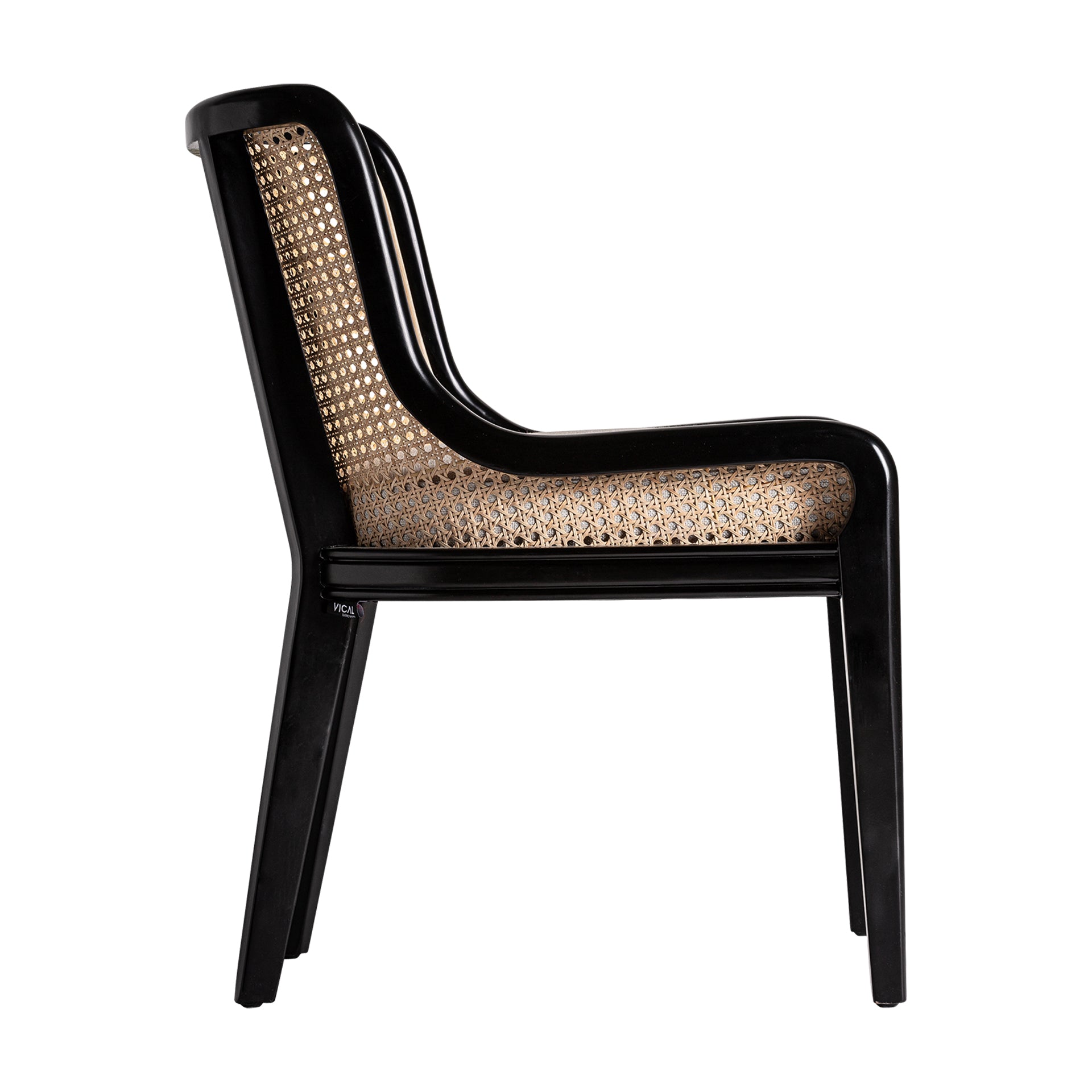 Velburg Colonial -rottinkituoli kermanvärisenä