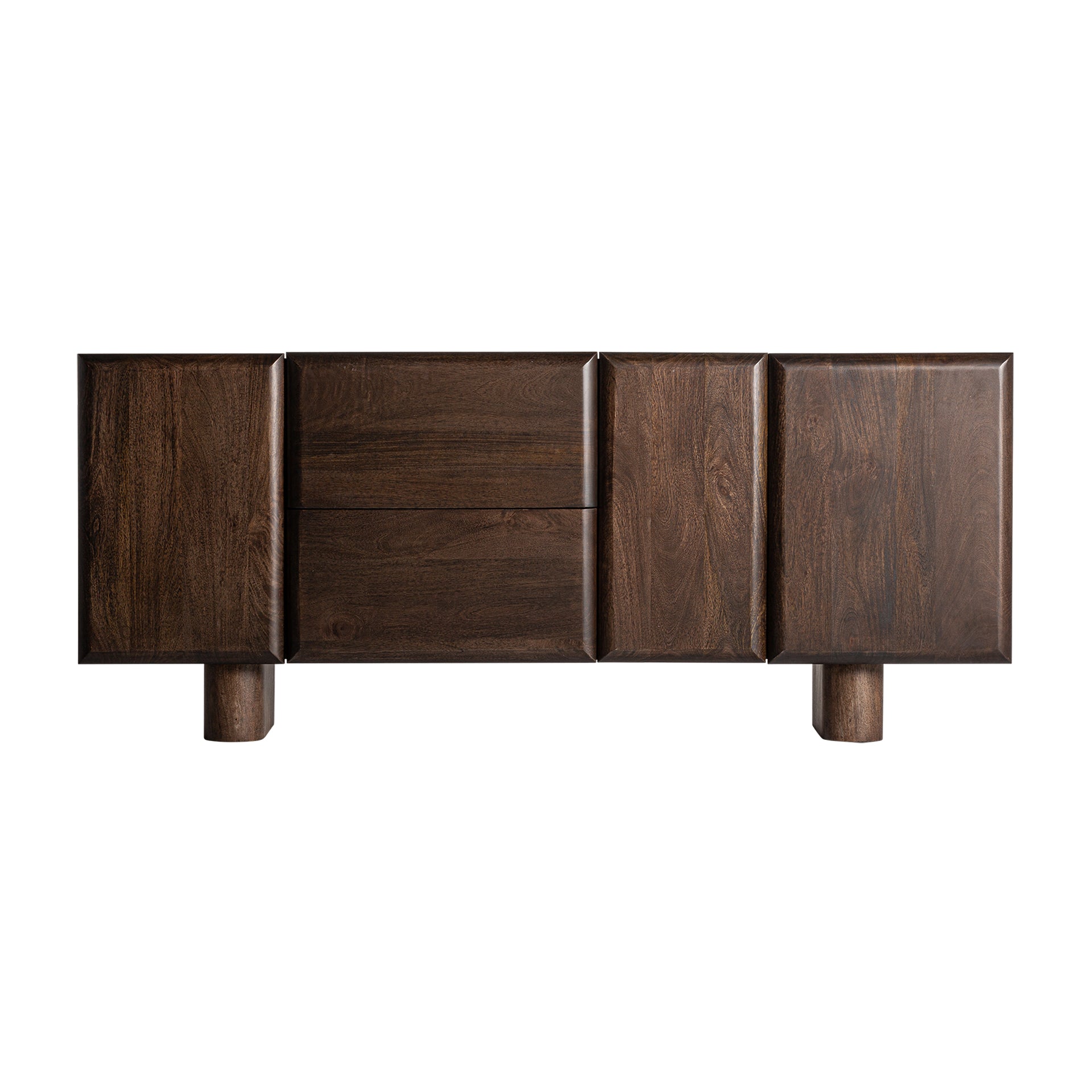 Skåpverk Art Deco Sideboard - Brown Mango Wood Storage