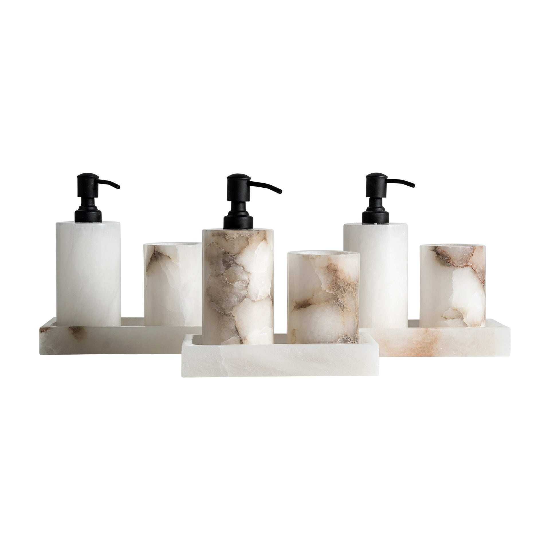 Badrumsset Gyalin marmorisarja 3 kappaletta