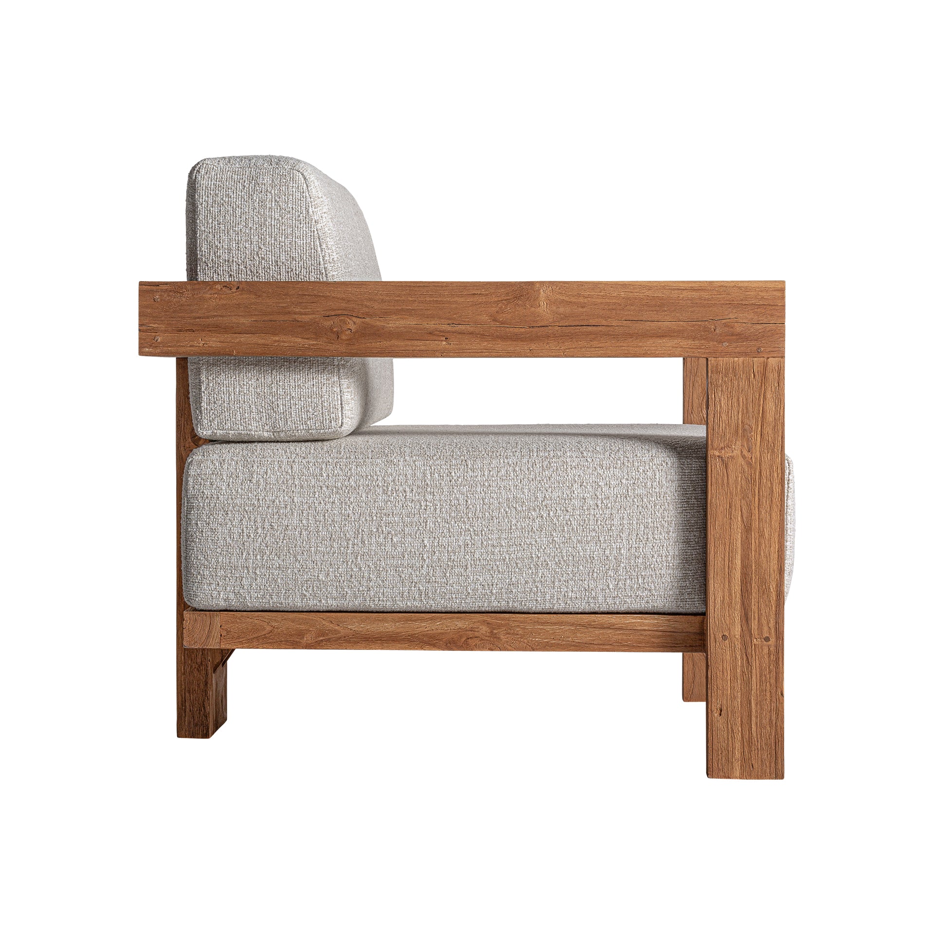 Fåtölj Testa Railway Wood Armchair