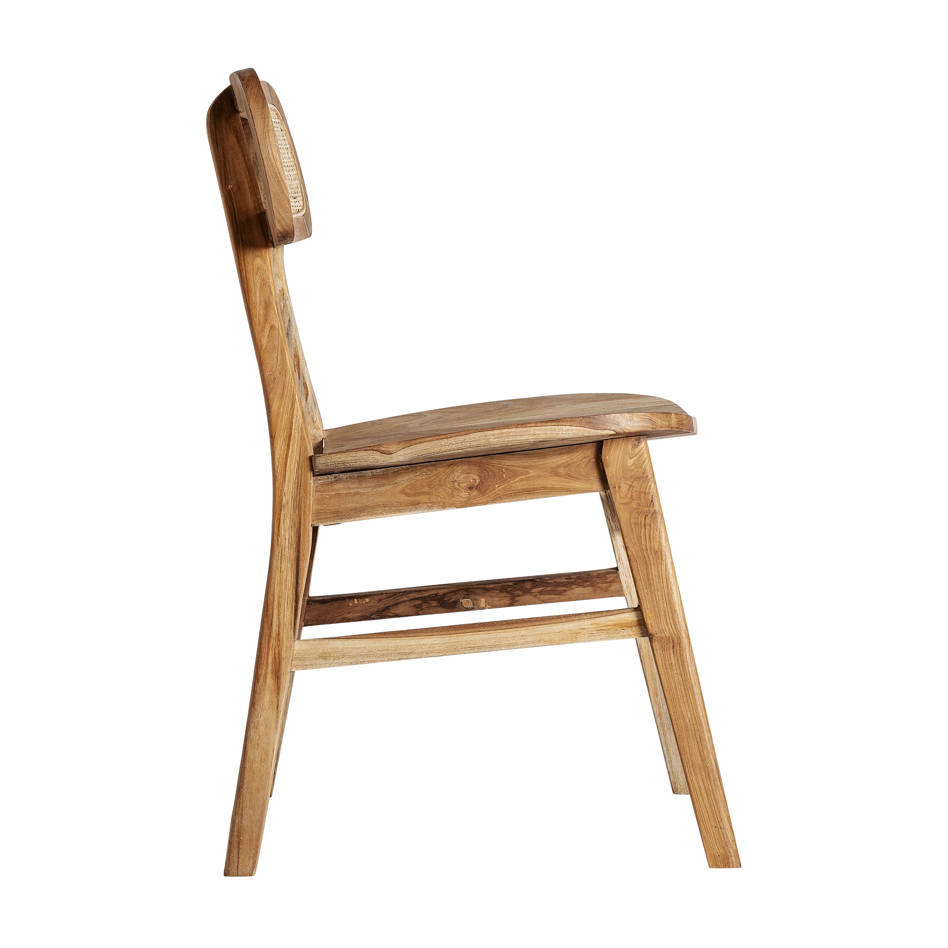 Bludenz Colonial Teak &amp; Rattan -tuoli