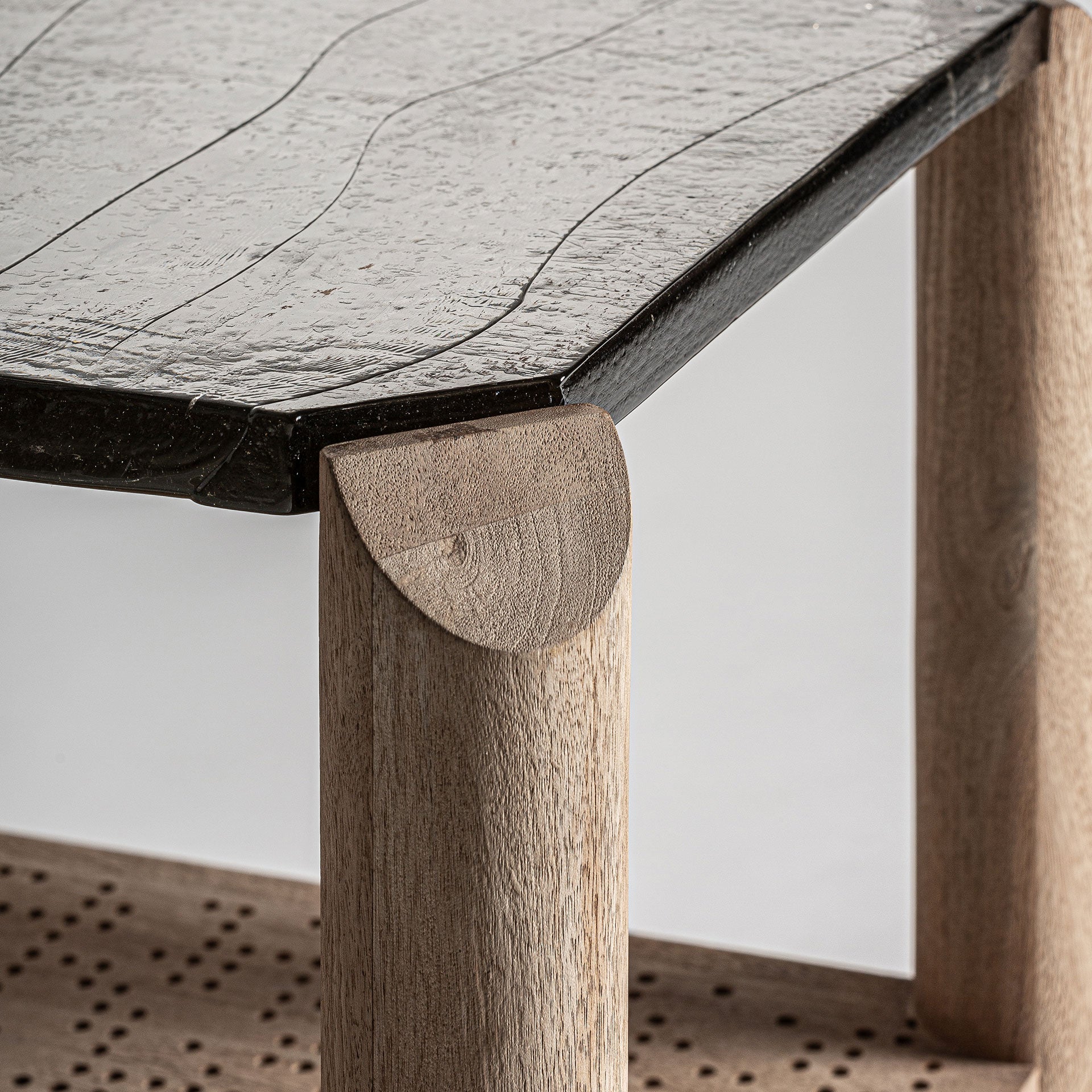 Jacquard-sivupöytä