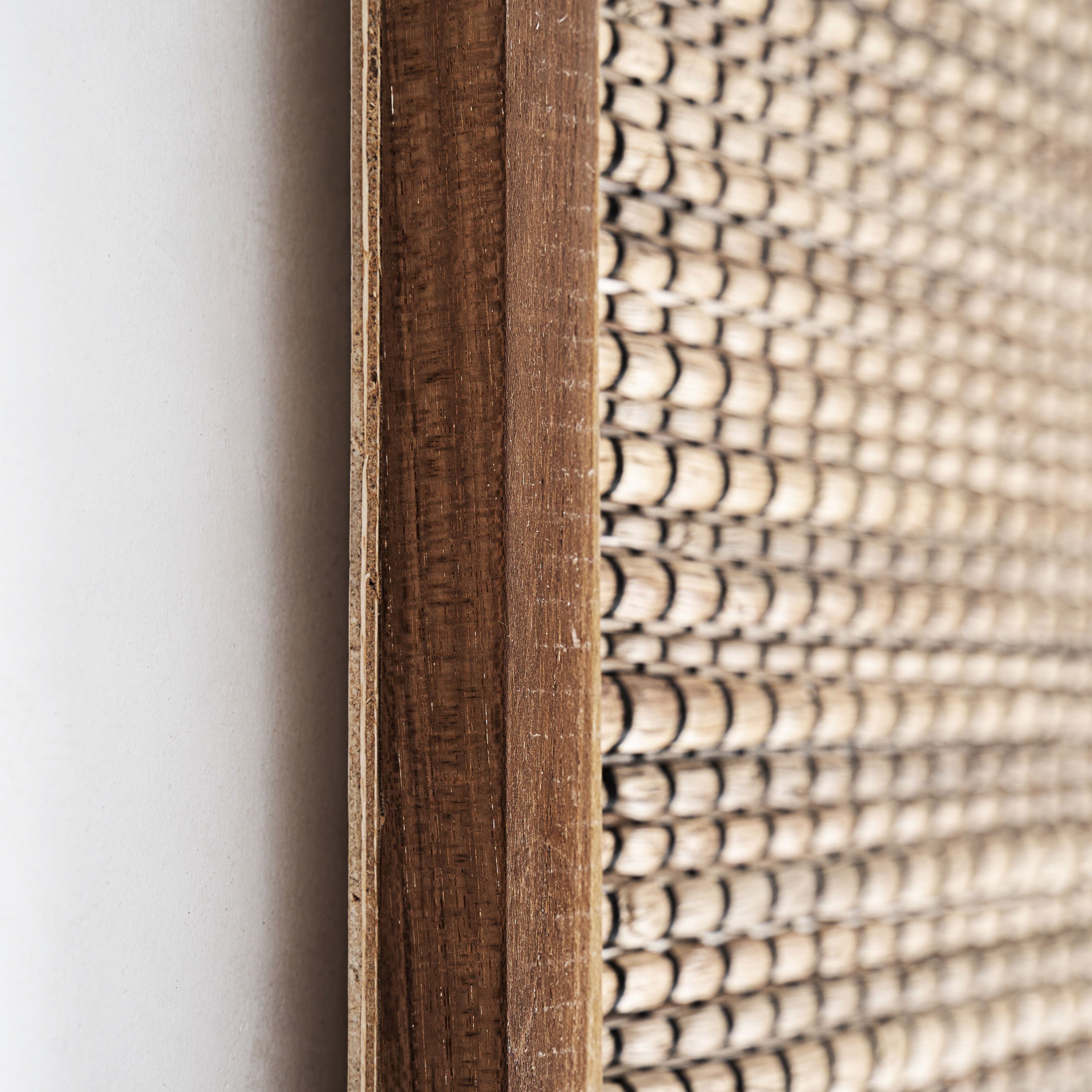 Natural Fiber Wall Art - Brown Decorative Panel