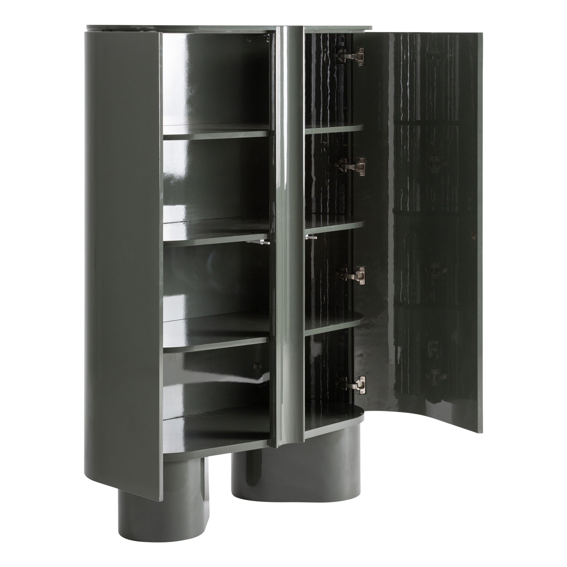 Saxby Contemporary Green -vaatekaappi - MDF-säilytyskaappi