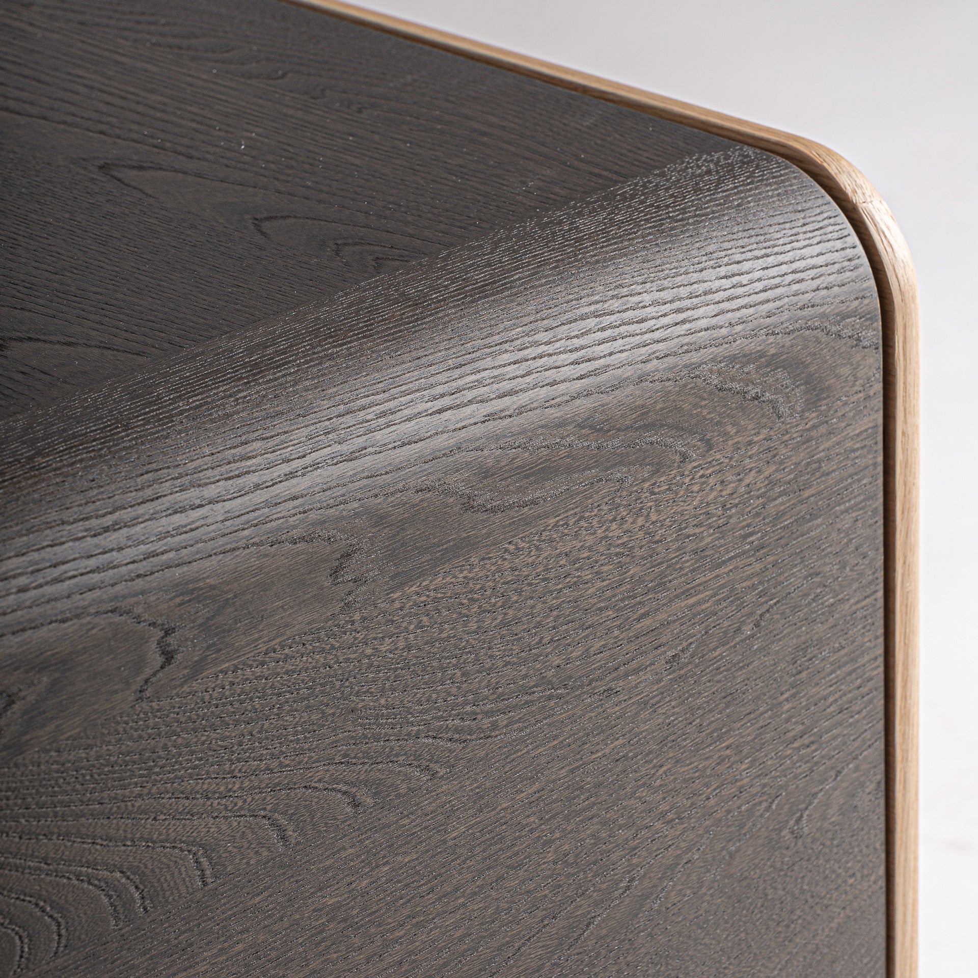 LANEO TV Stand - Contemporary Light Brown MDF Media Console