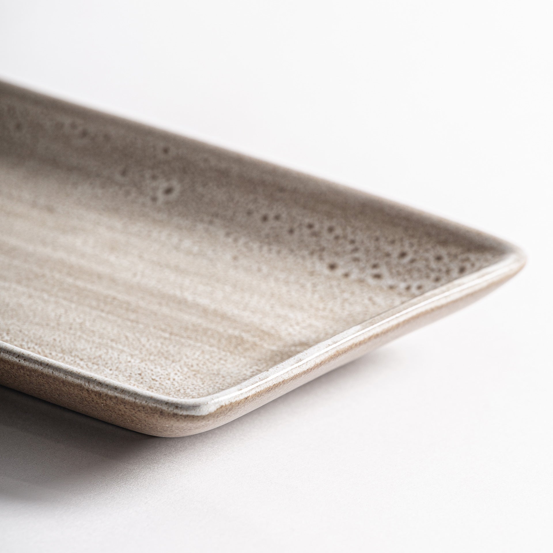 Murcey Art Deco -posliinilautanen - Beige