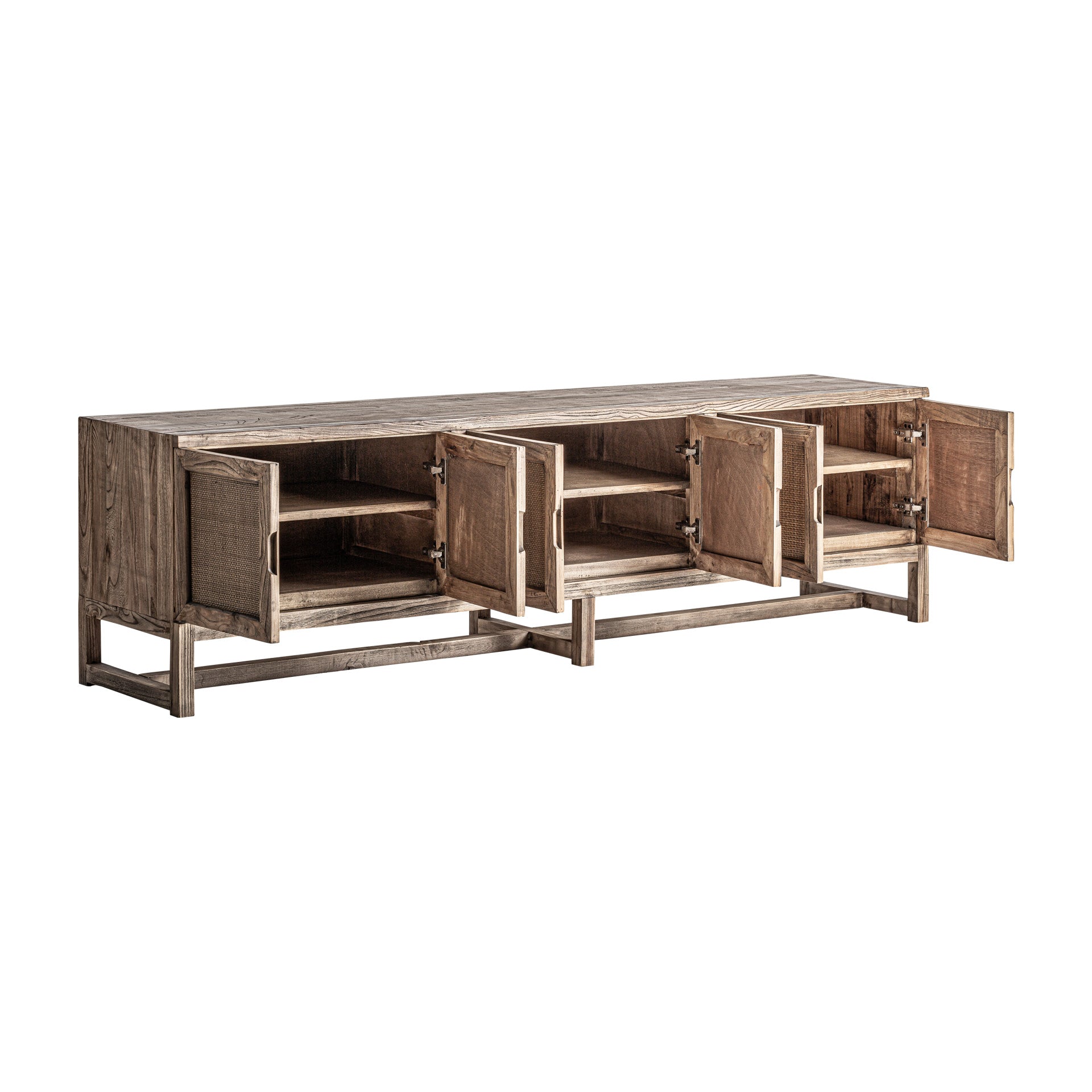 Byremo Contemporary TV-taso - Elm Wood