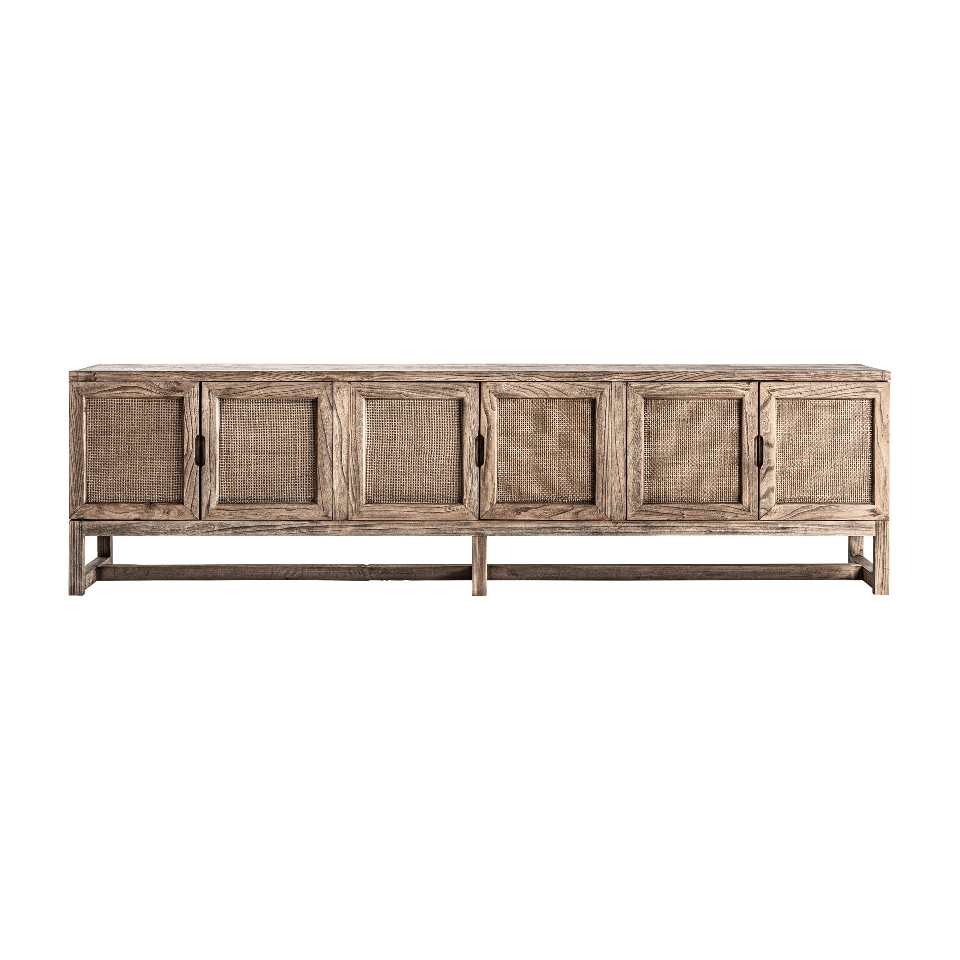 Byremo Contemporary TV Stand - Elm Wood