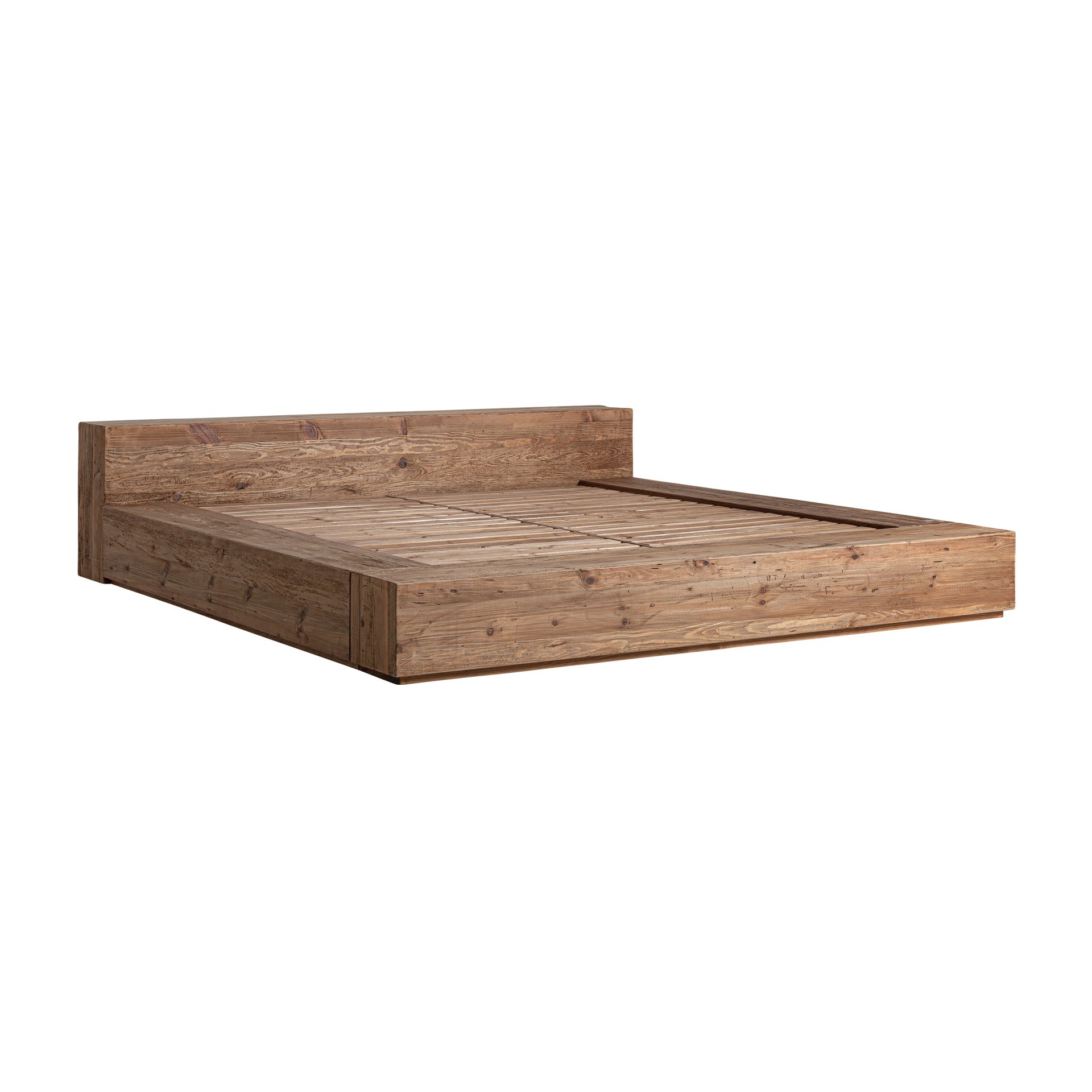 Furu Classic Bed Frame in Recycled Pine