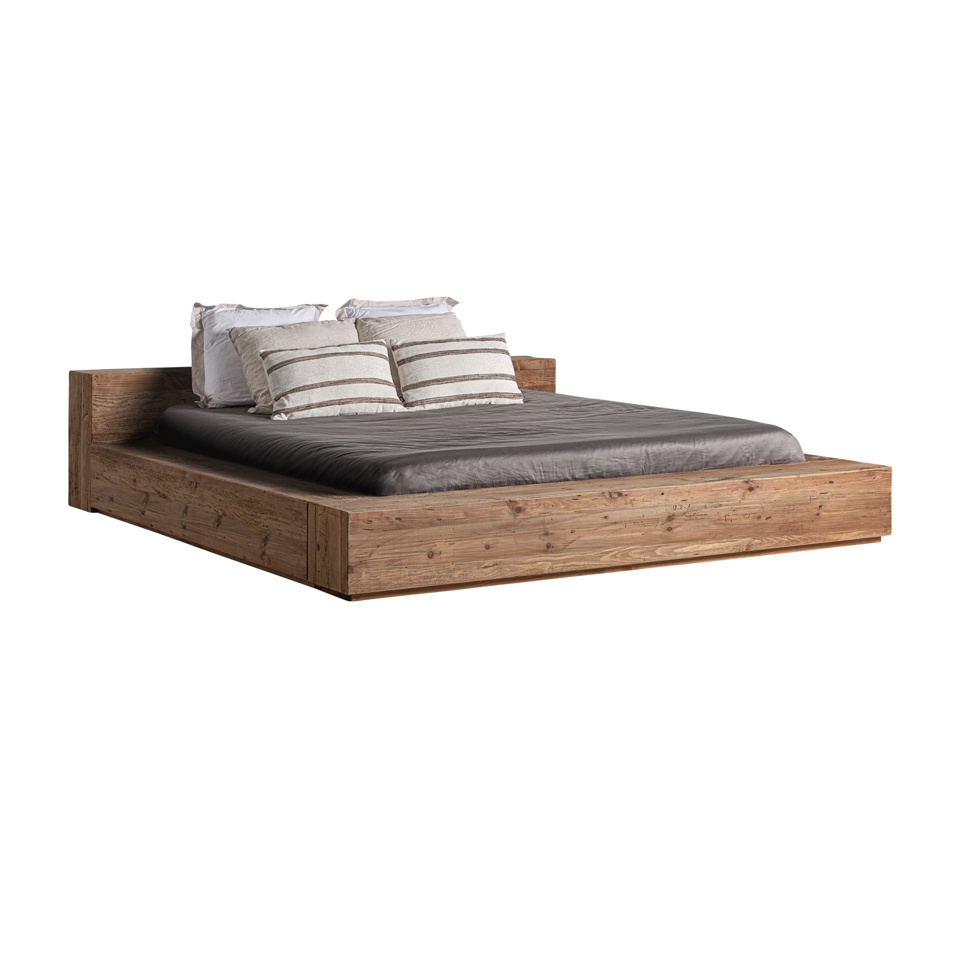 Furu Classic Bed Frame in Recycled Pine