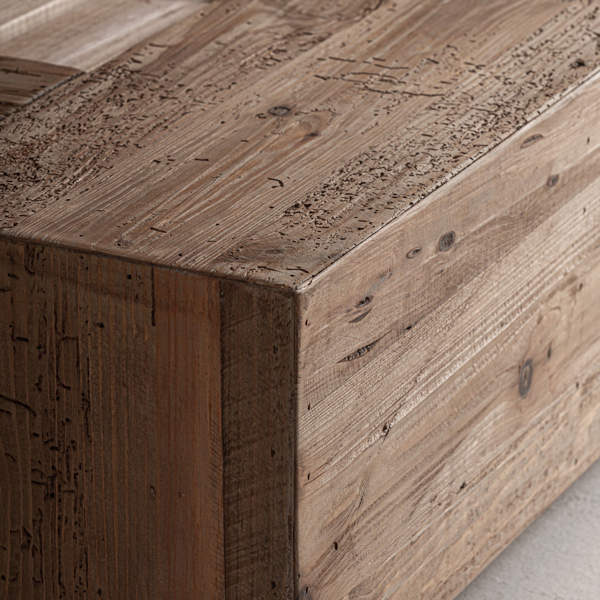 Furu Classic Bed Frame in Recycled Pine