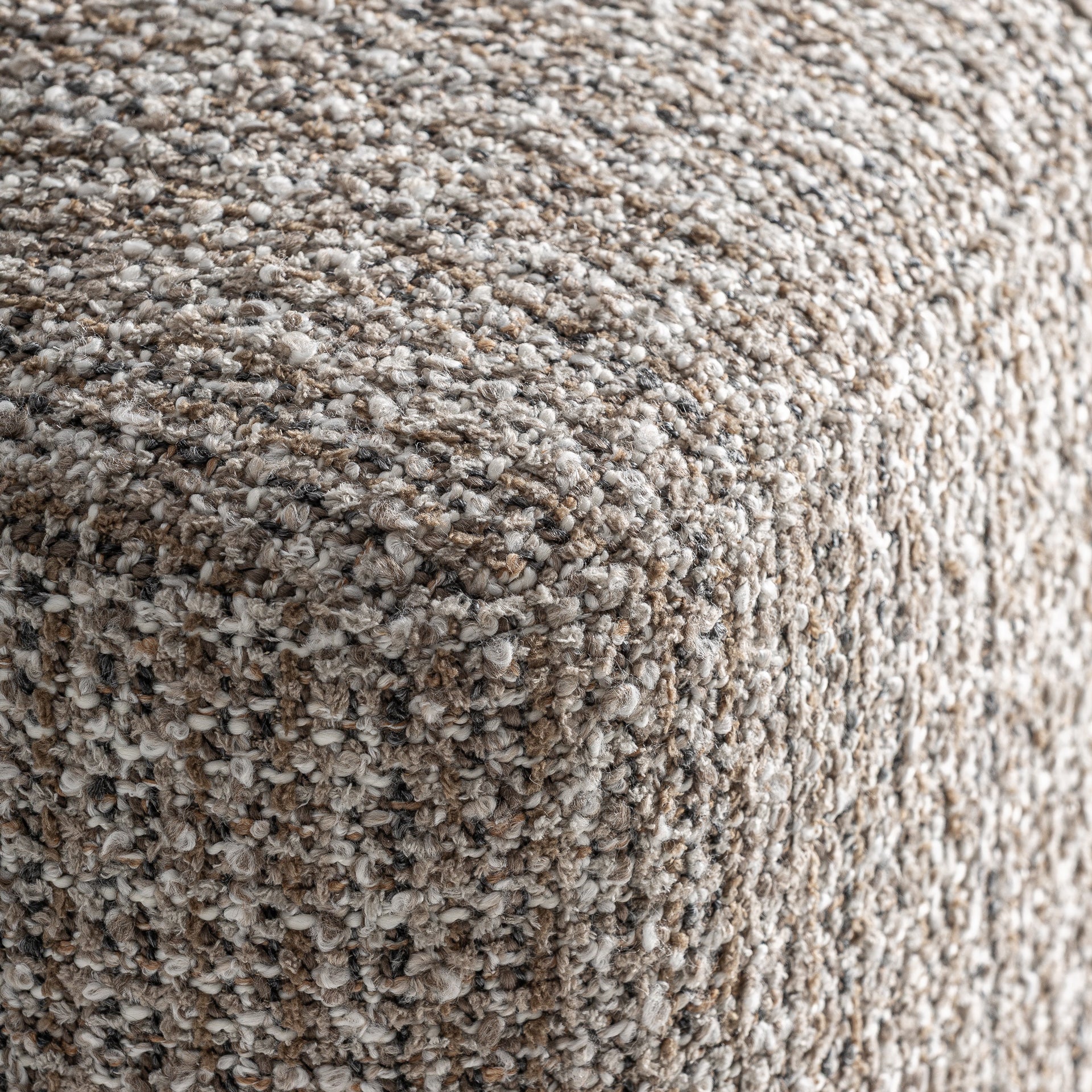 Björk Chenille Chair in Neutral Tones & Pine