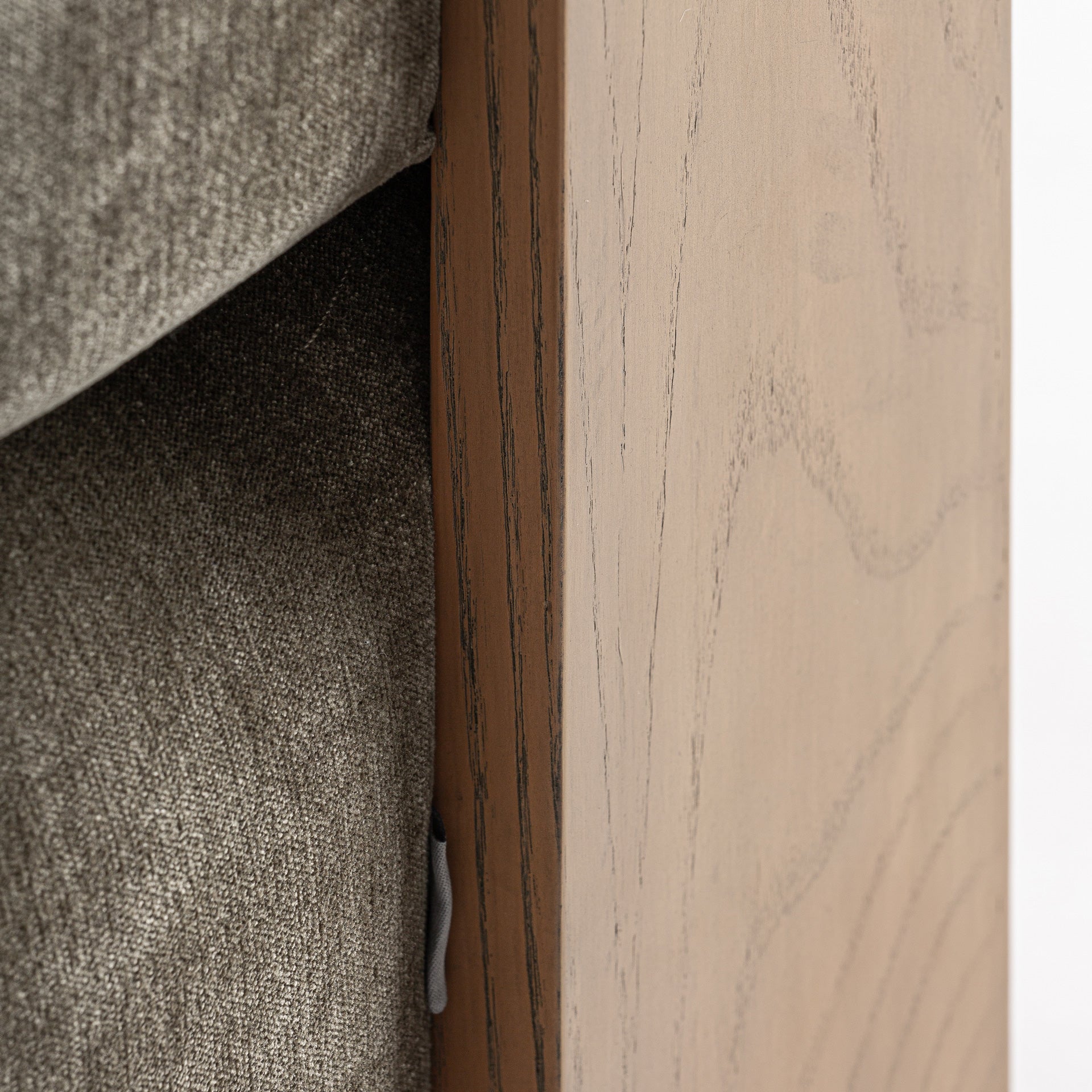 Lund Chenille Armchair in Forest Green & Pine