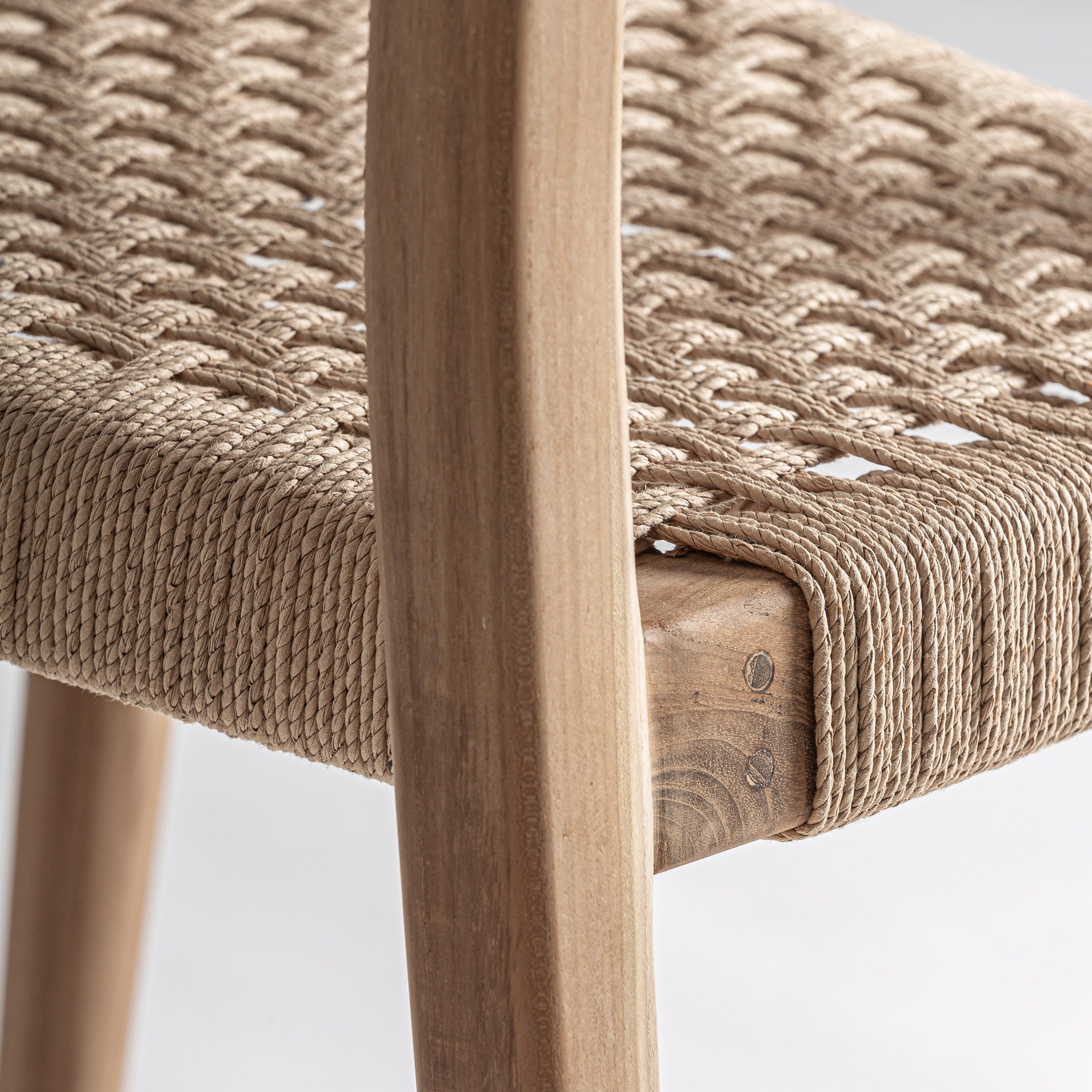 Kahden kappaleen setti - Fjällstol Teak -ruokatuoli