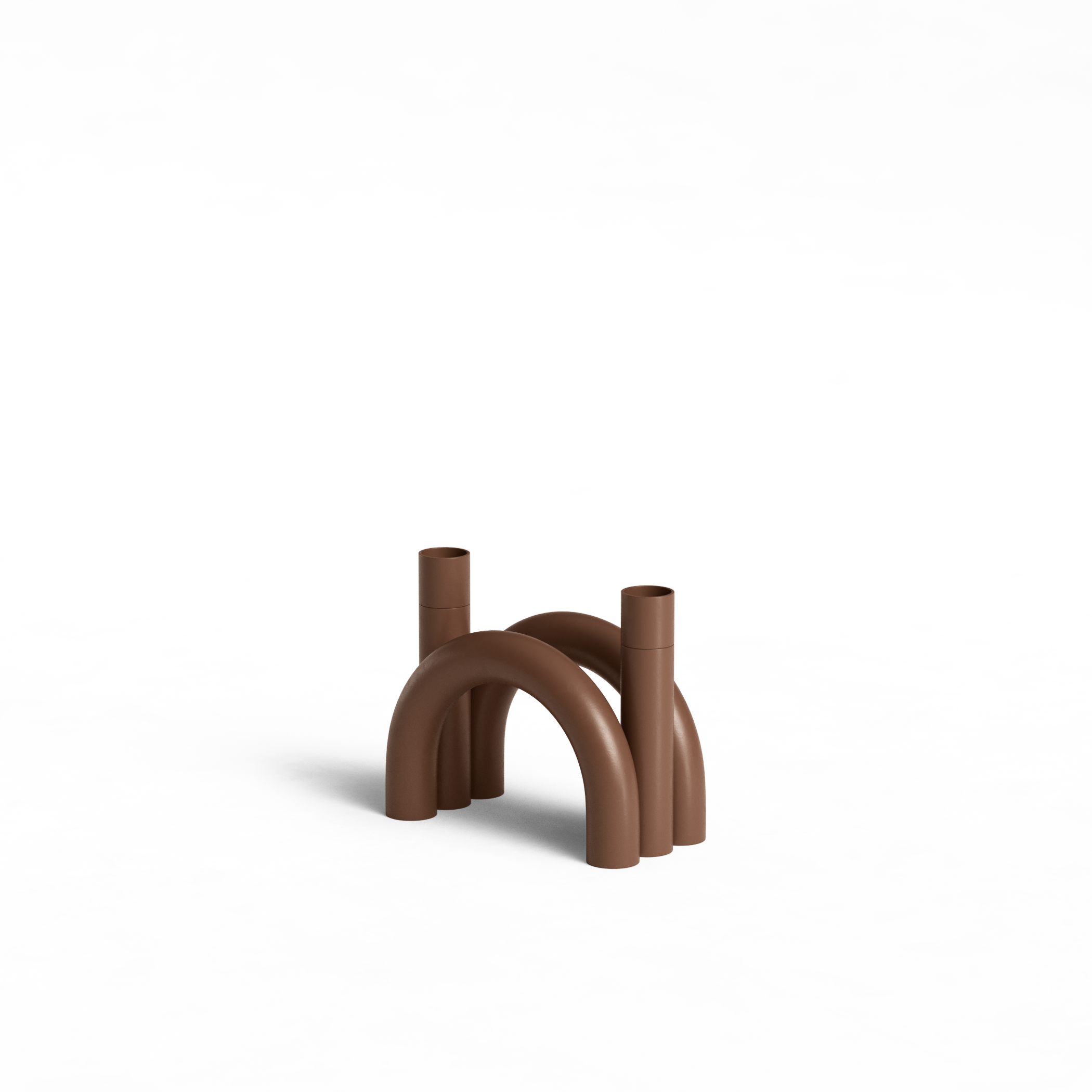 Putkimainen kaarikynttilänjalka