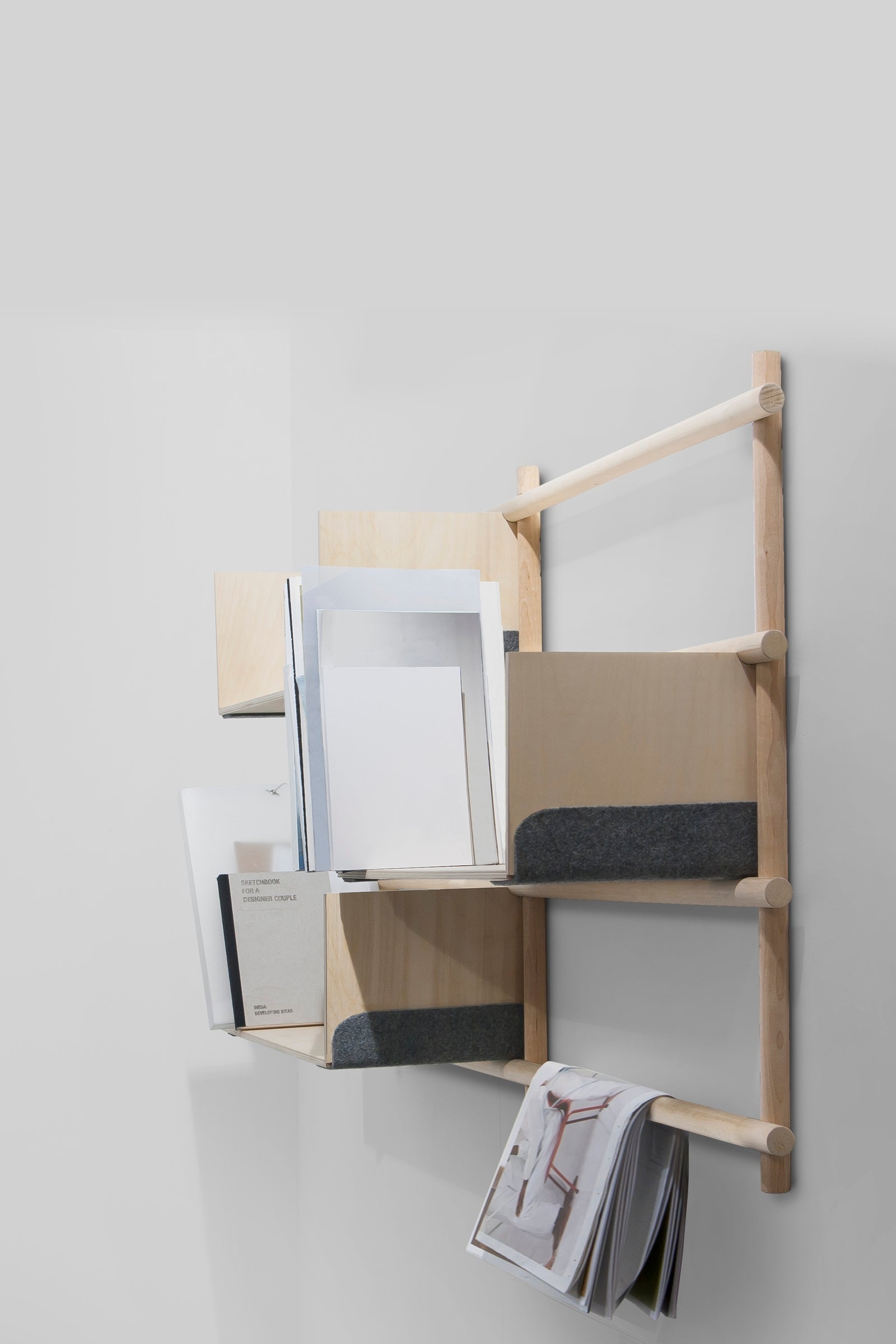 Folding Shelving Unit