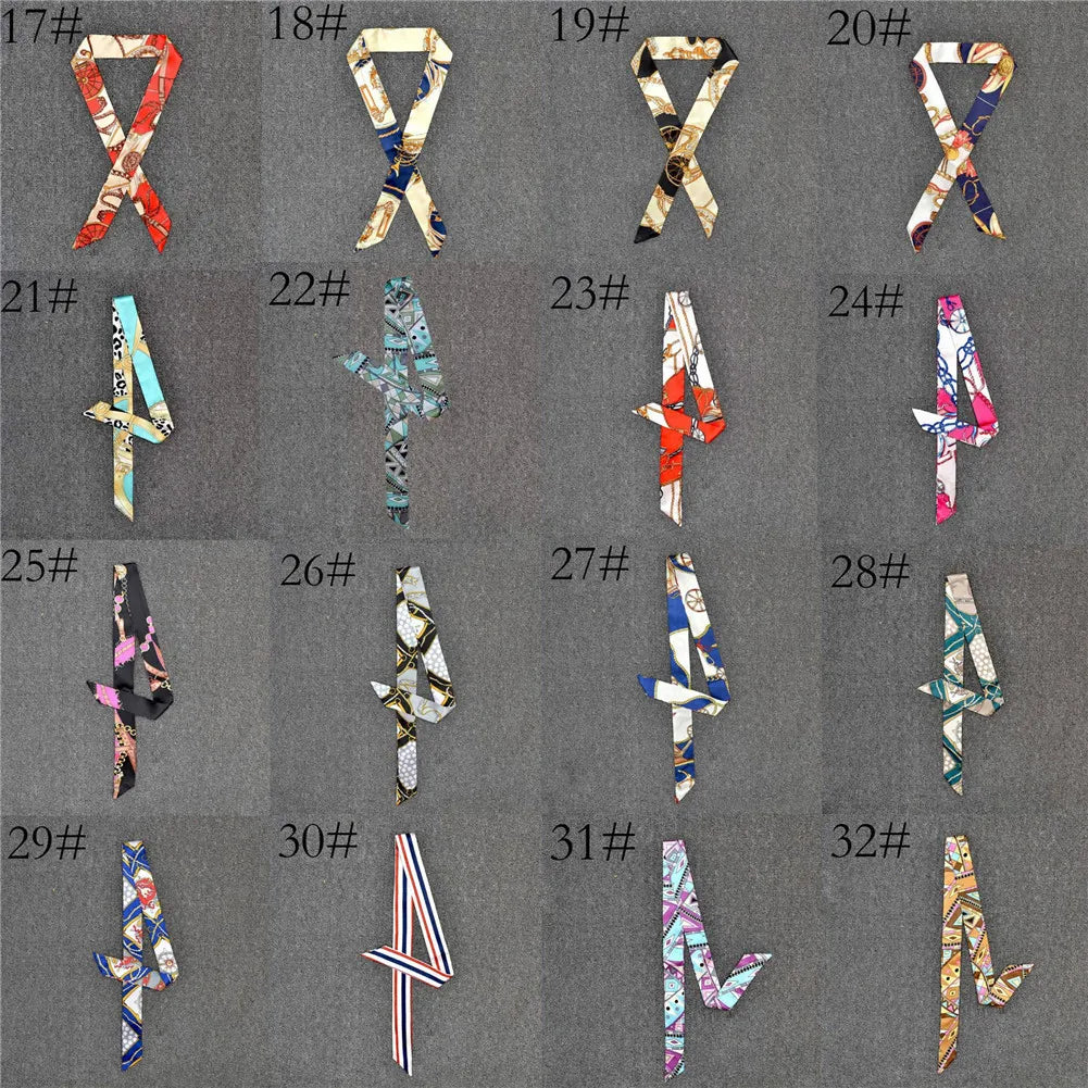 Monitoiminen silkkimuotihuivi