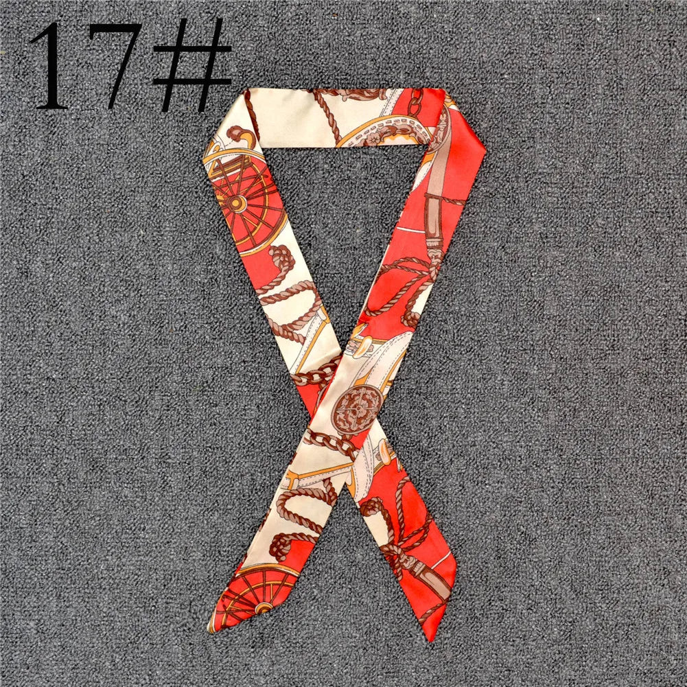 Monitoiminen silkkimuotihuivi