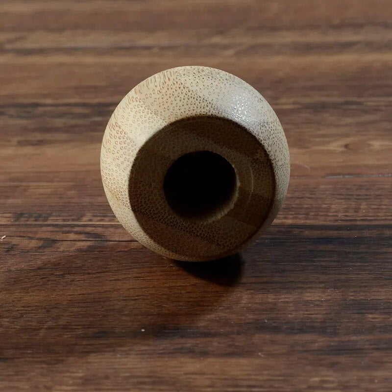 SkandiShop Ympäristöystävällinen Bambuinen Hammasharjan Teline Puinen