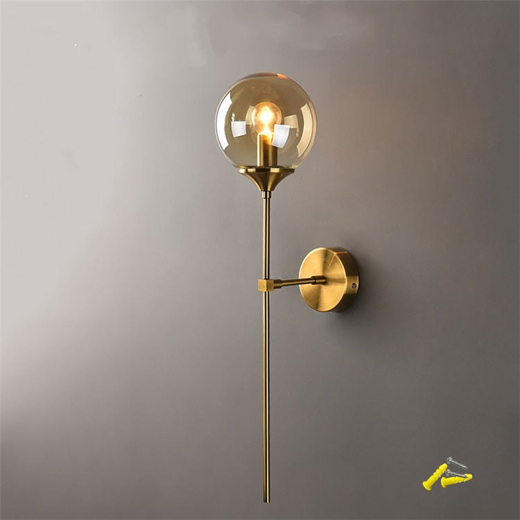 SkandiShop Moderni Yksinkertainen Seinävalaisin Kotiin