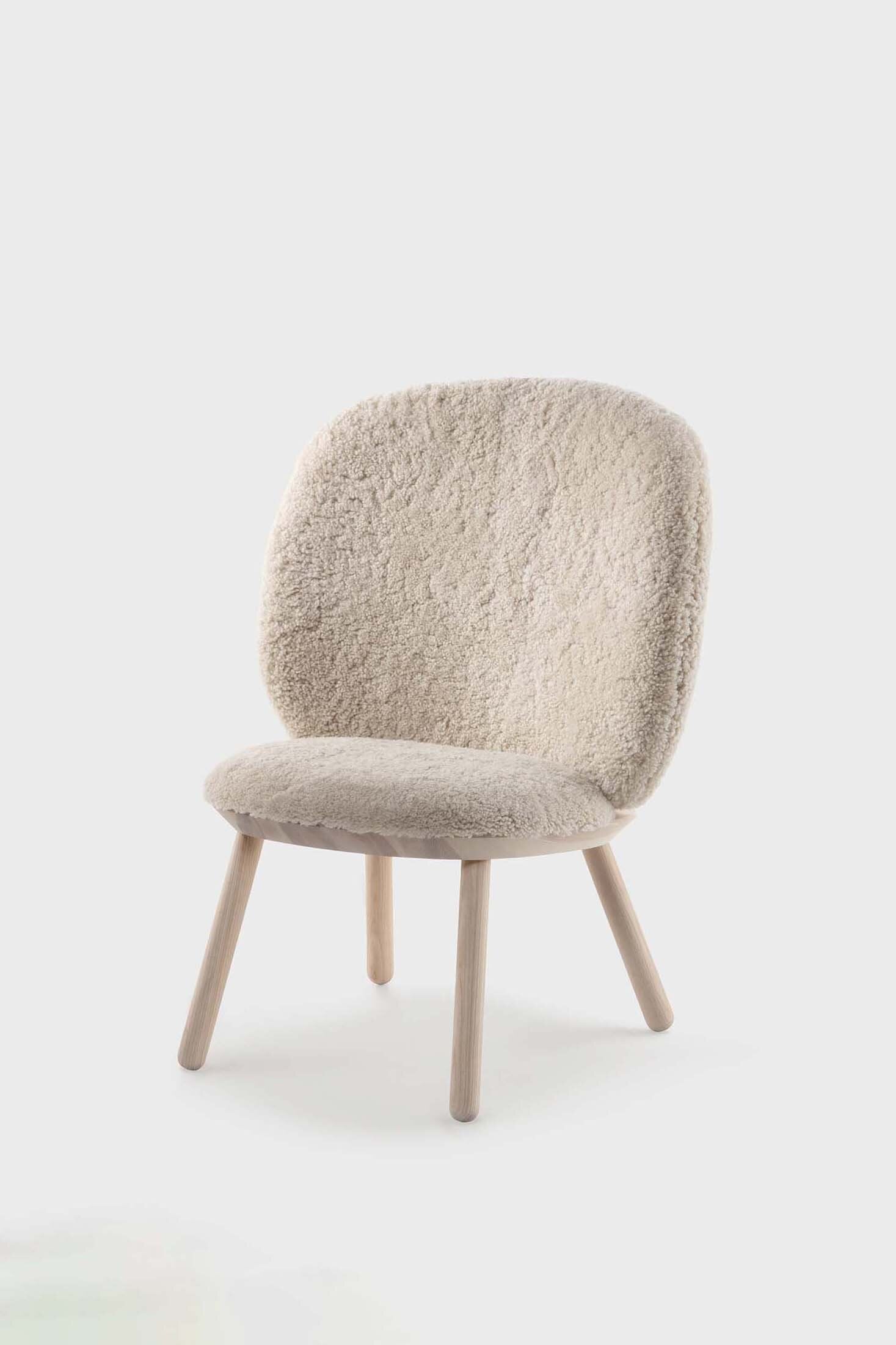 Naïve Low Chair Natural Ash