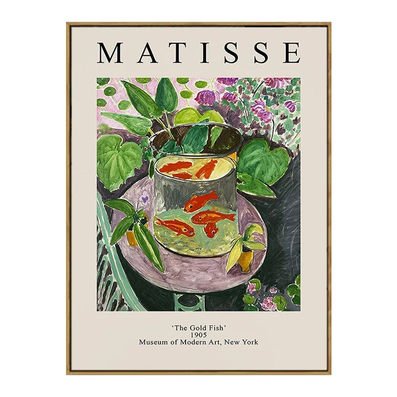 Vintage-mestariteosten seinätaidekokoelma