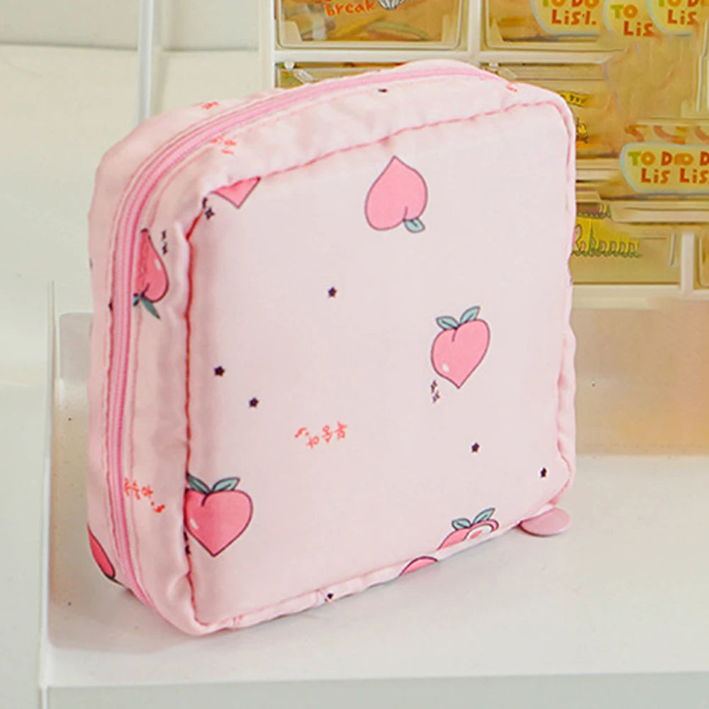Cartoon Chic Tampon Storage Bag
