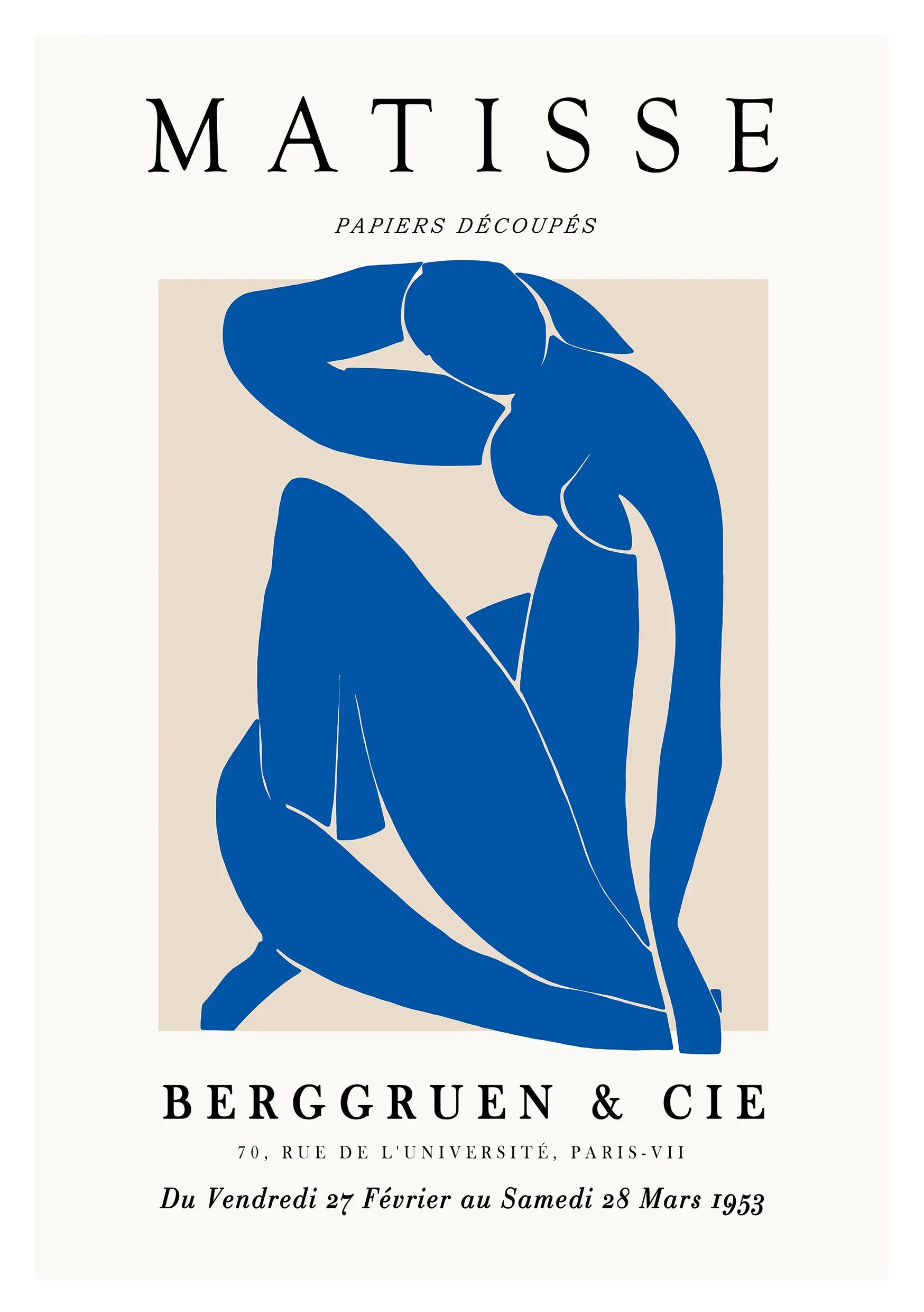 Henri Matisse Vintage -juliste - Pohjoismainen seinätaulu