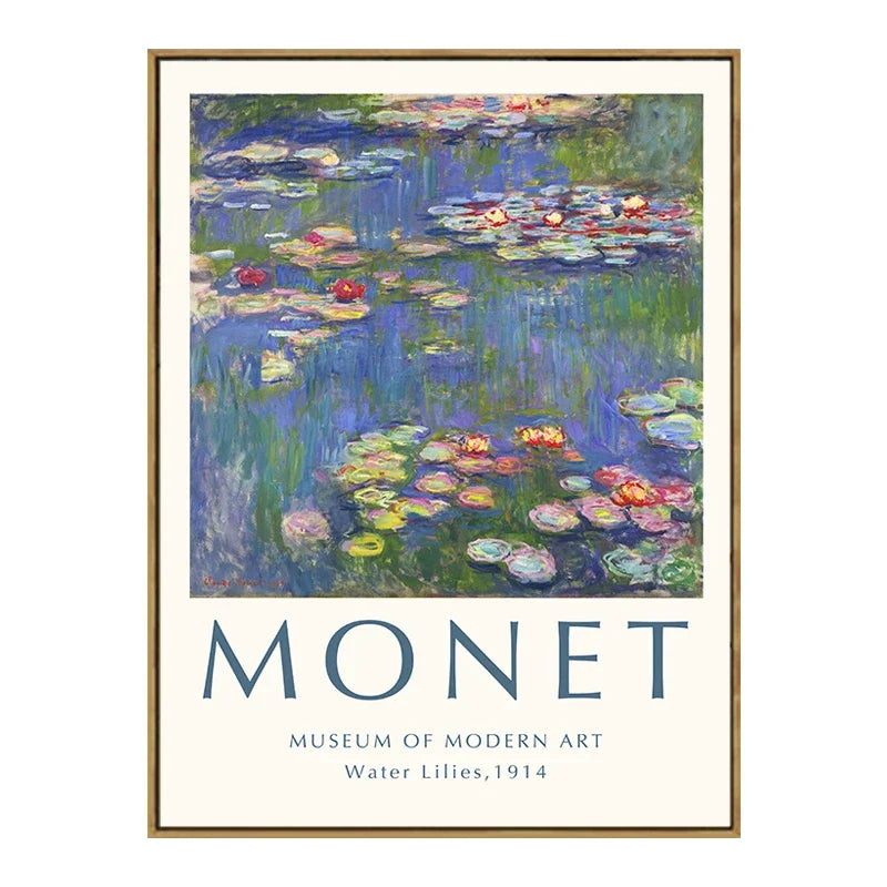 Vintage-mestariteosten seinätaidekokoelma