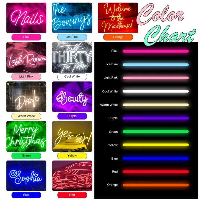 BrewBrightin räätälöity kahvineonkyltti