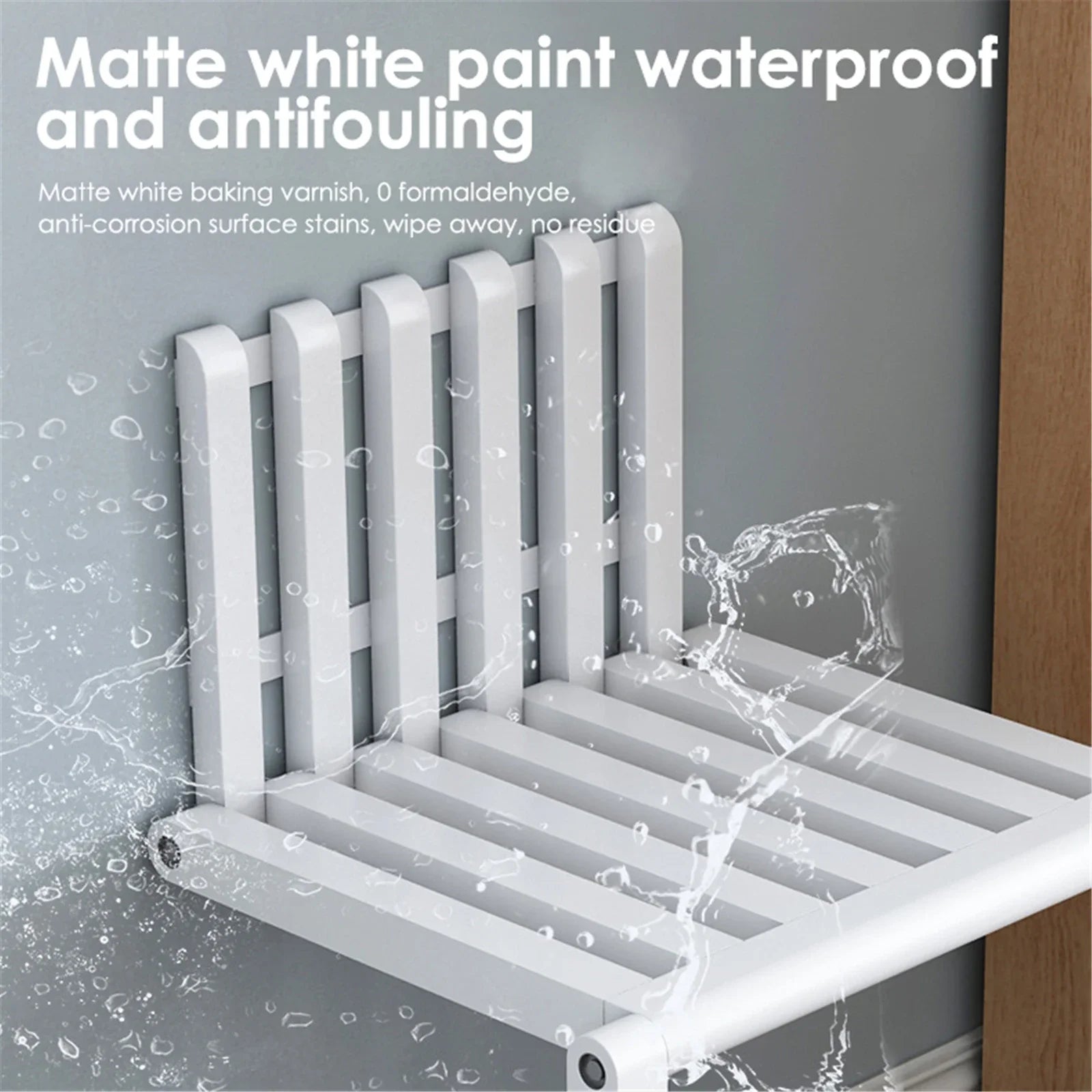 FoldWood-seinälle kiinnitettävä tuoli