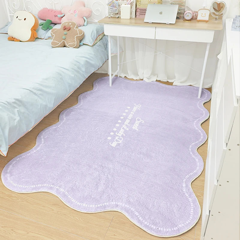 SoftSerenity Irregular Plush Rug