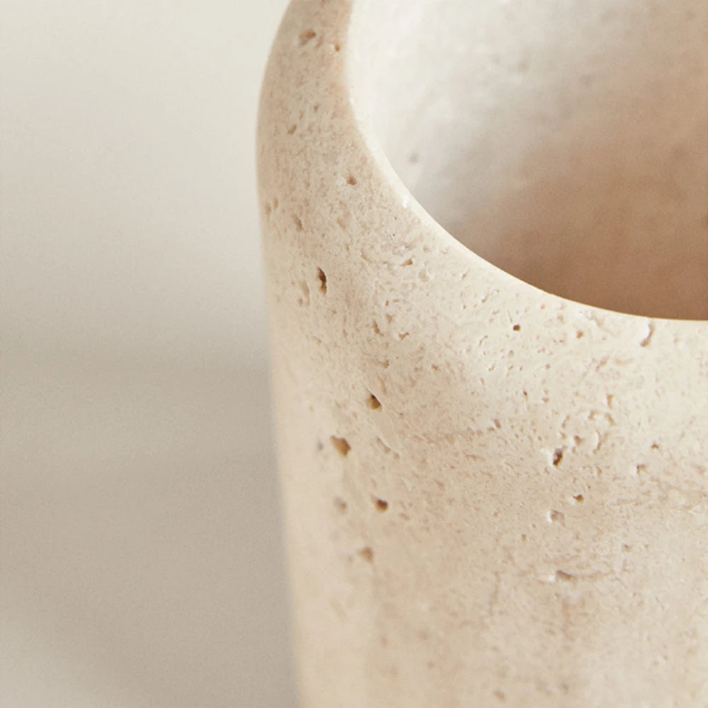 SkandiShiop 7.5 Dx 12CM K Luonnonbeige marmorikivihammasharjateline