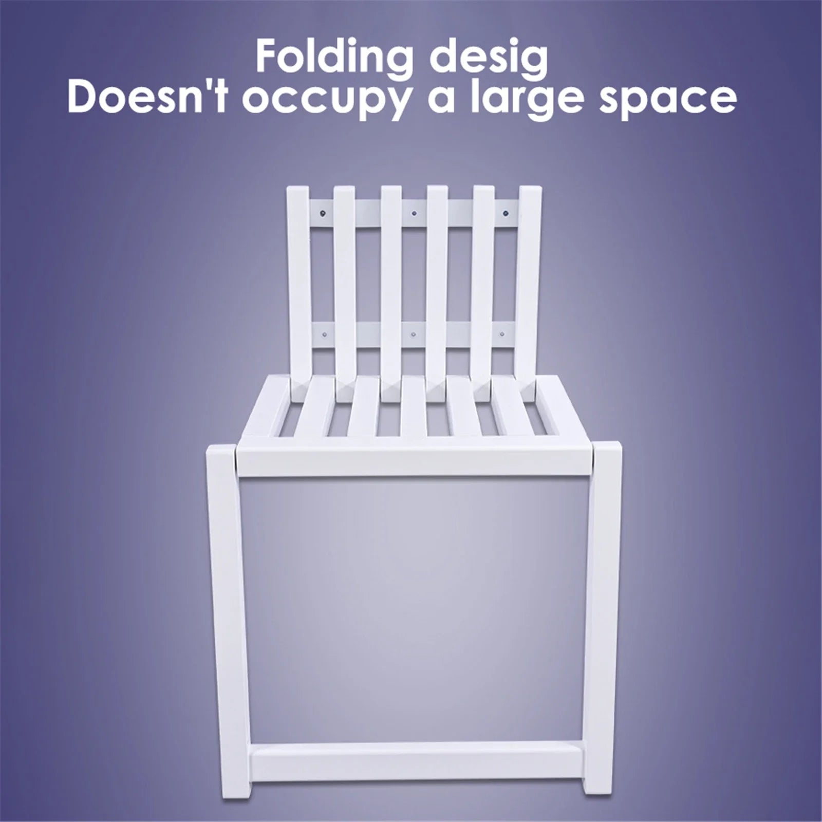 FoldWood-seinälle kiinnitettävä tuoli