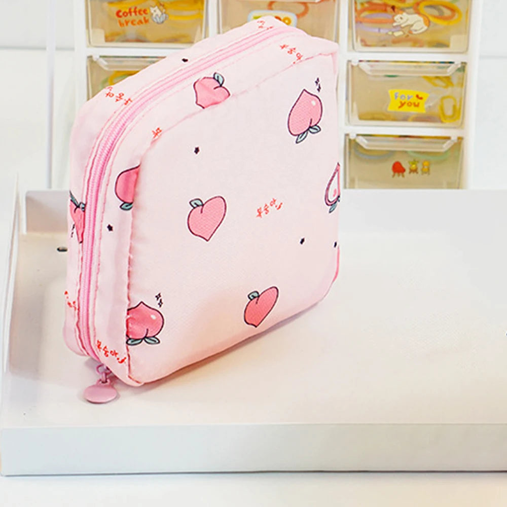 Cartoon Chic Tampon Storage Bag