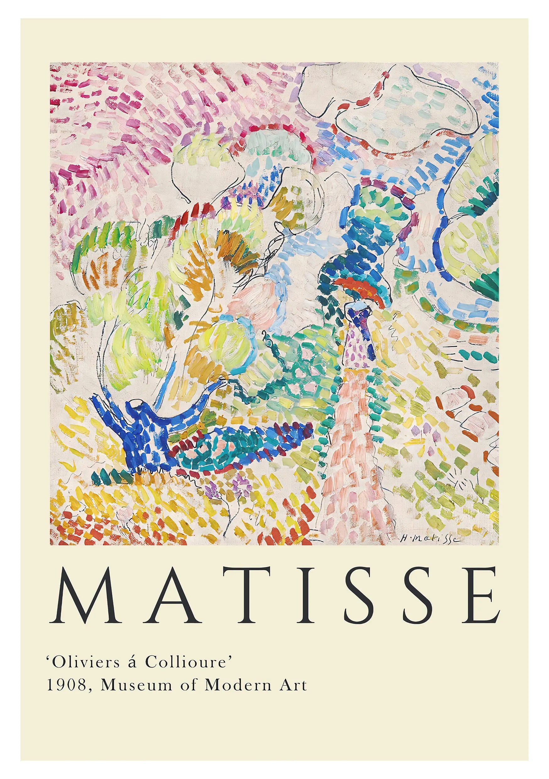 Henri Matisse Vintage -juliste - Pohjoismainen seinätaulu