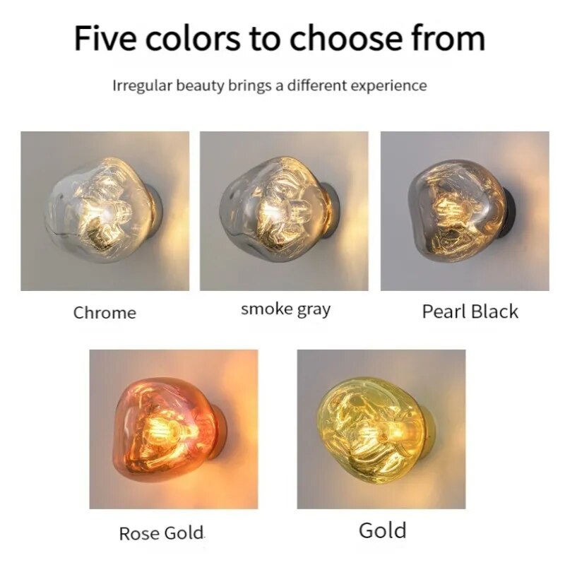 SkandiShop-sisäkäyttöön tarkoitettu LED-laavaseinävalaisin