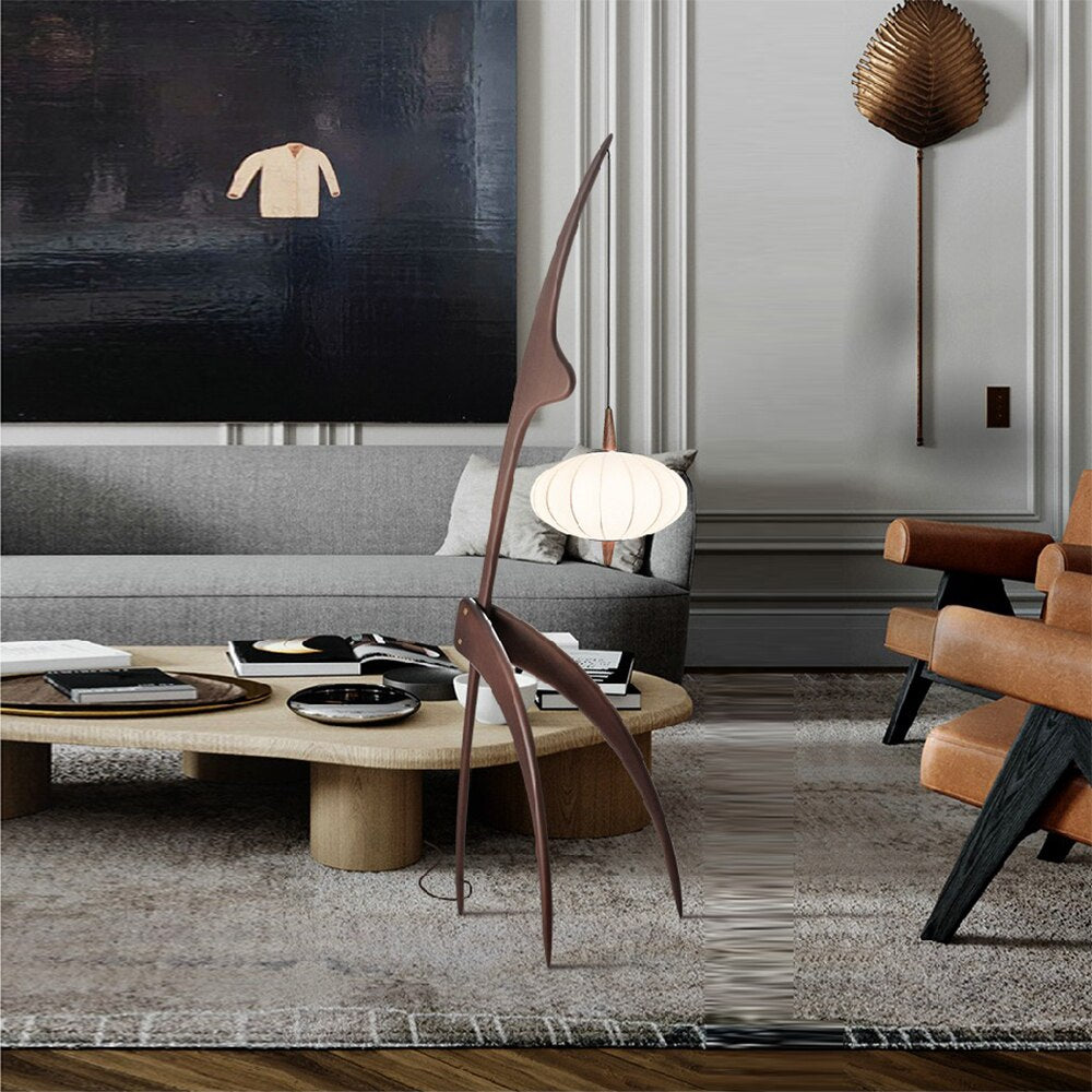 SkandiShop Kirahvi-lattiavalaisin